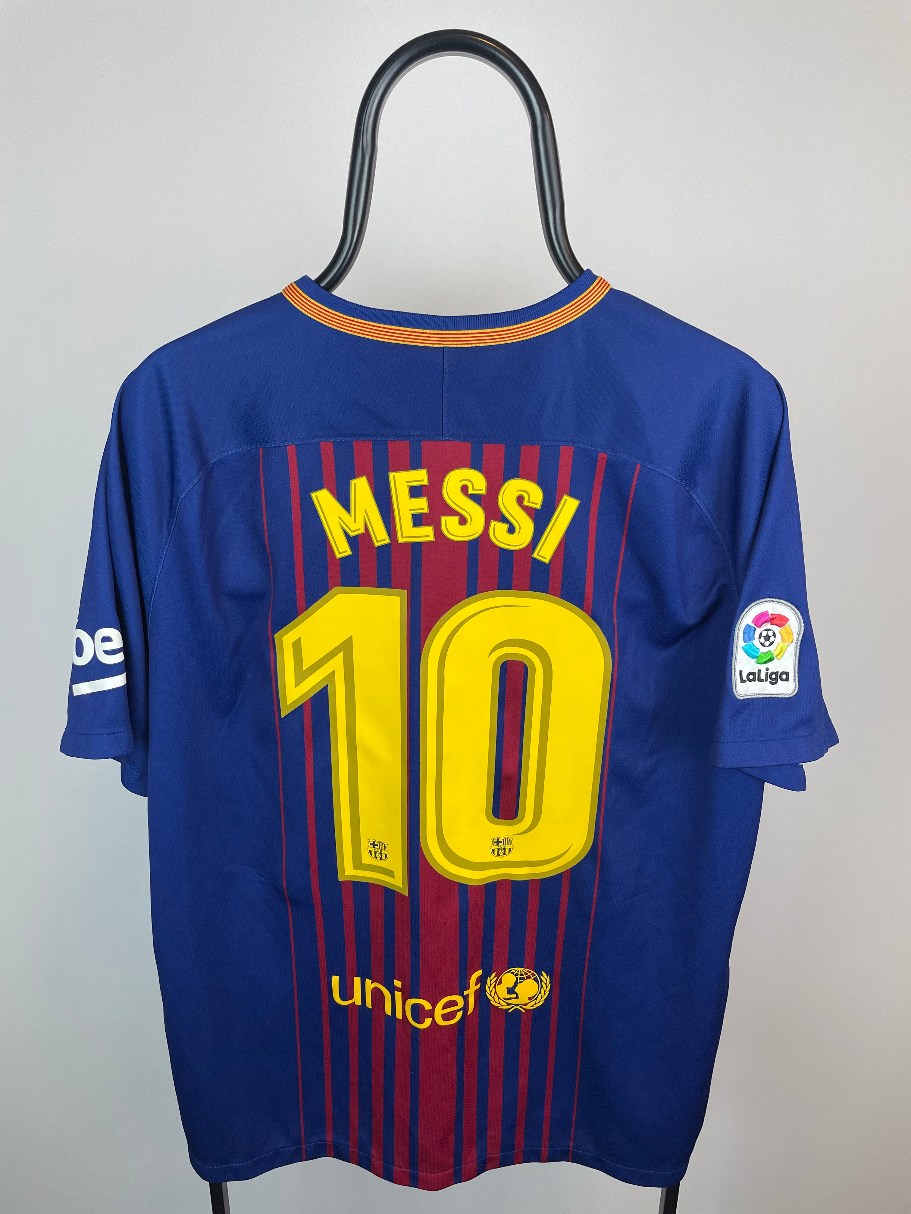 Lionel Messi Barcelona 17/18 hjemmebanetrøje - XL