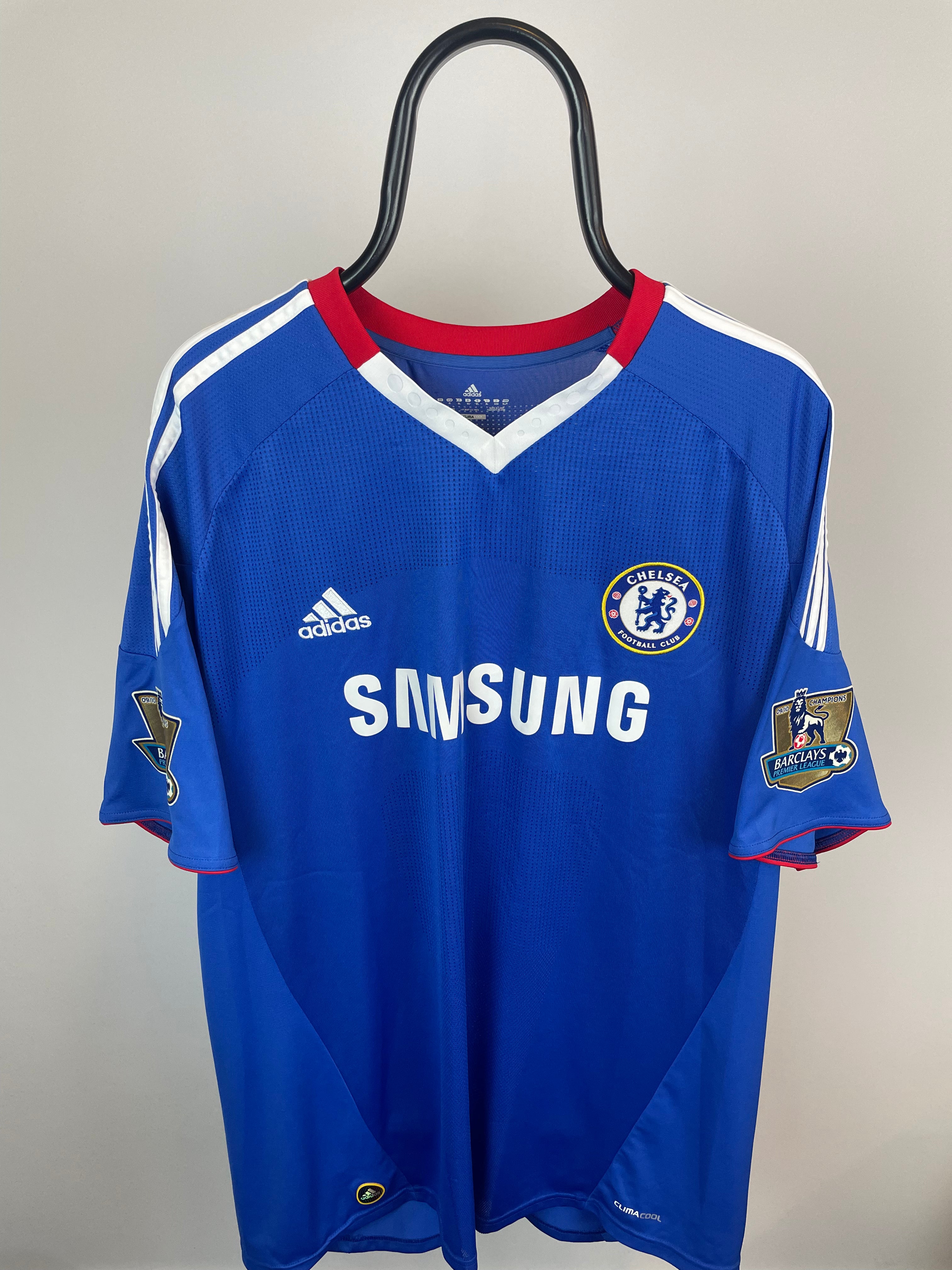 Didier Drogba Chelsea 10/11 hjemmebanetrøje - XL