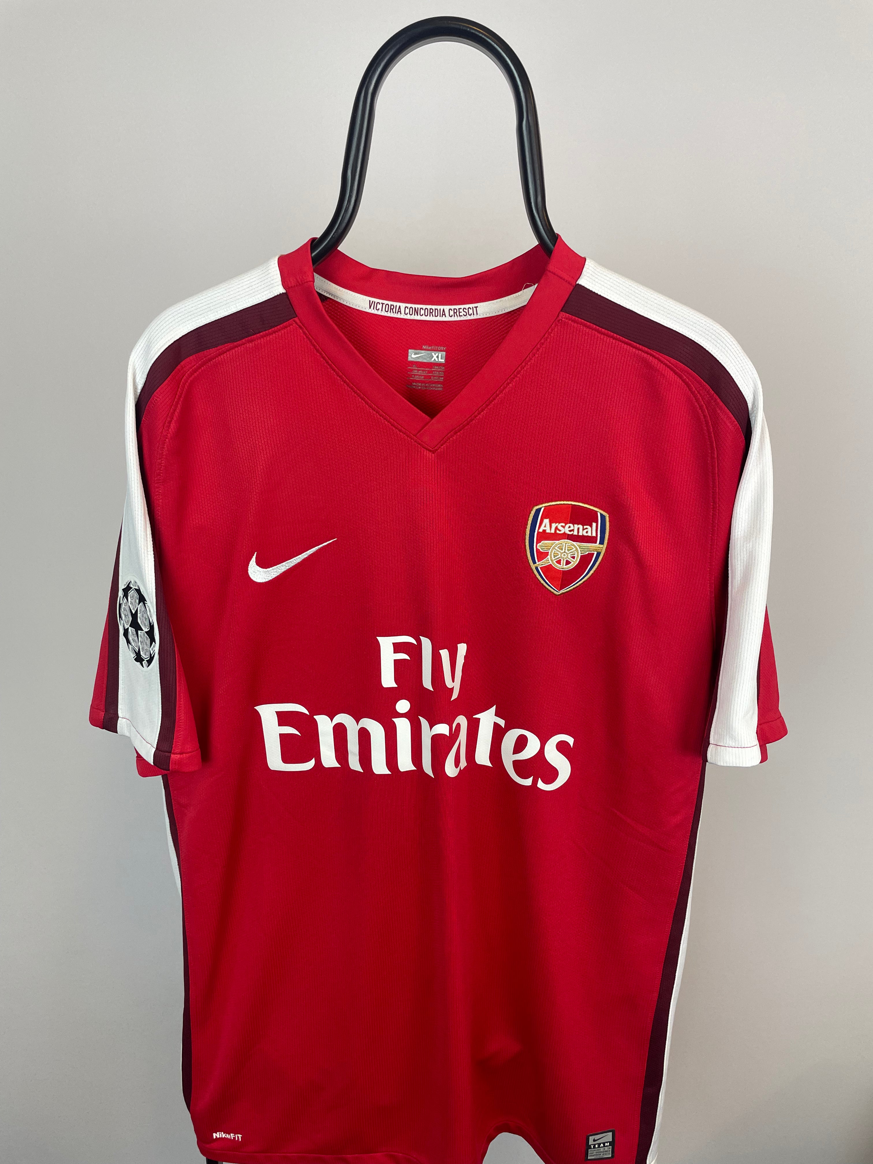 Nicklas Bendtner Arsenal 08/10 hjemmebanetrøje - XL