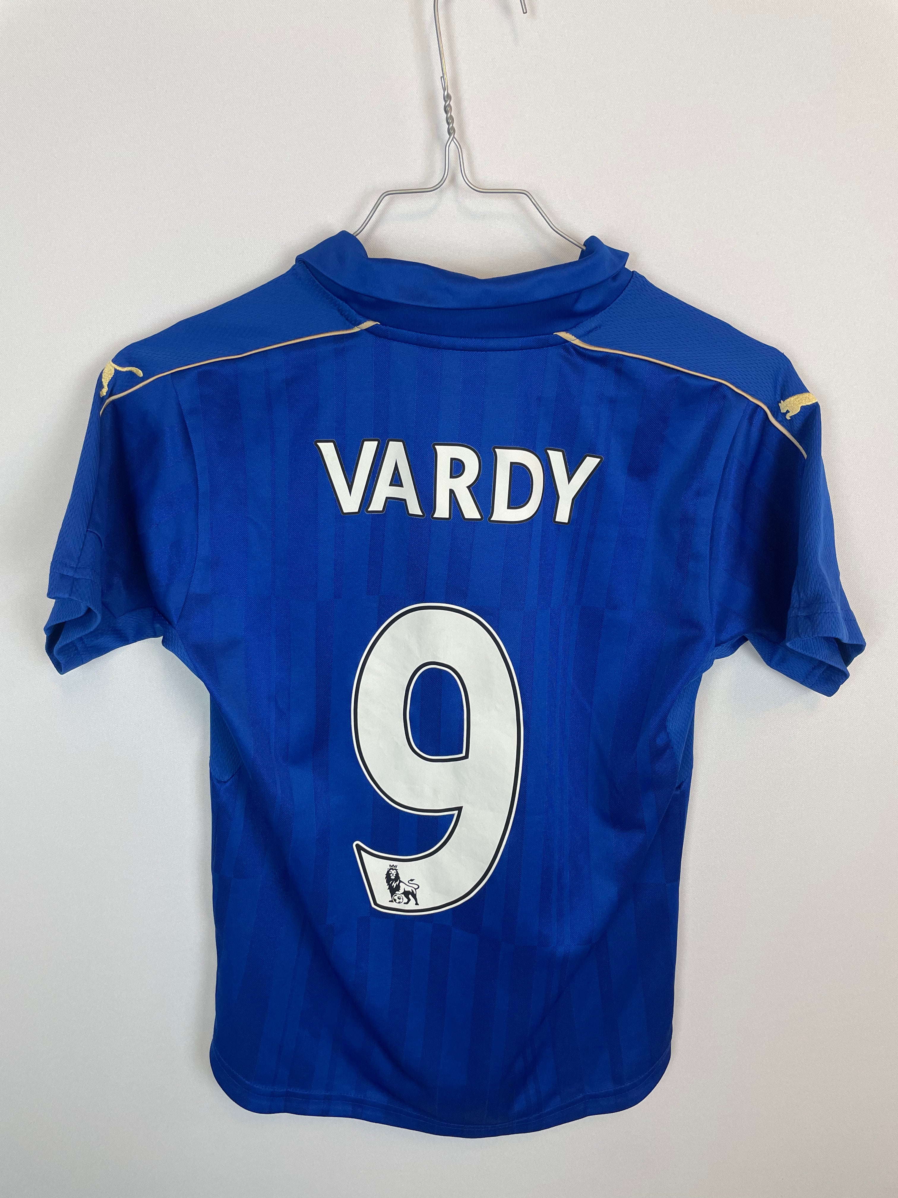 Jamie Vardy Leicester City 16/17 hjemmebanetrøje - 11/12 år