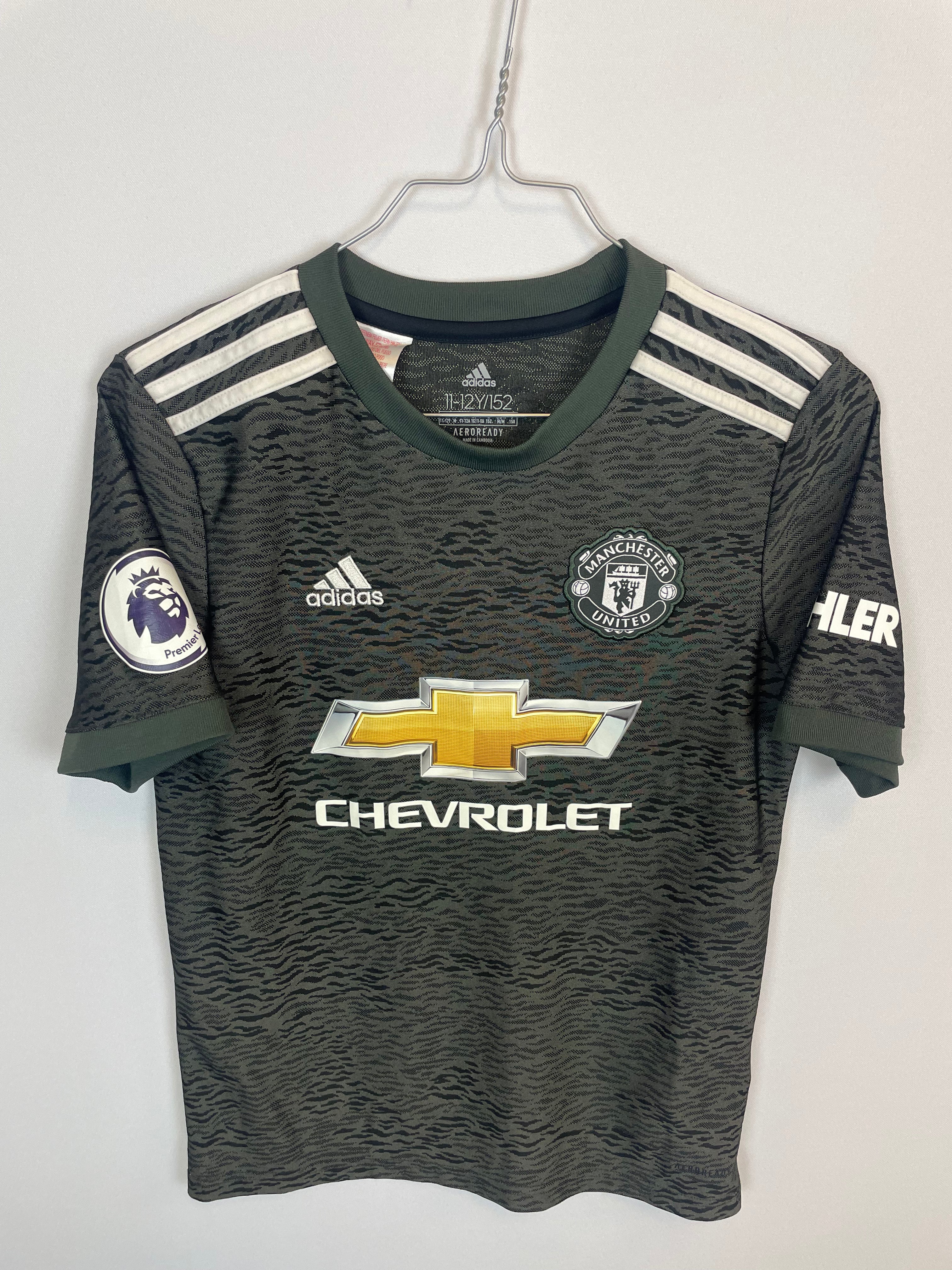 Marcus Rashford Manchester United 20/21 udebanetrøje - 11/12 år