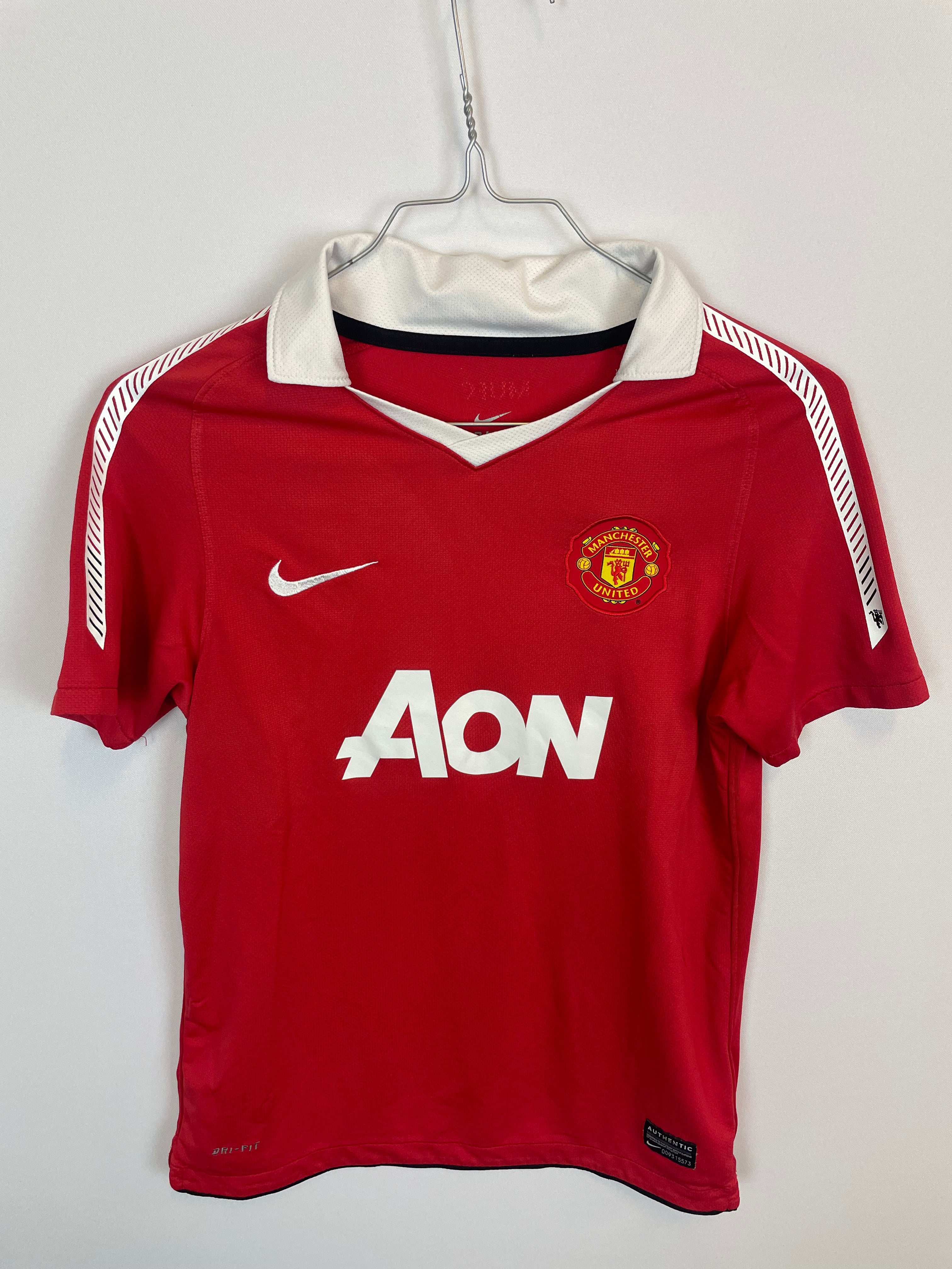 Manchester United 10/11 hjemmebanetrøje - 11/12 år