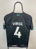 Virgil Van Dijk Liverpool 19/20 udebanetrøje - S