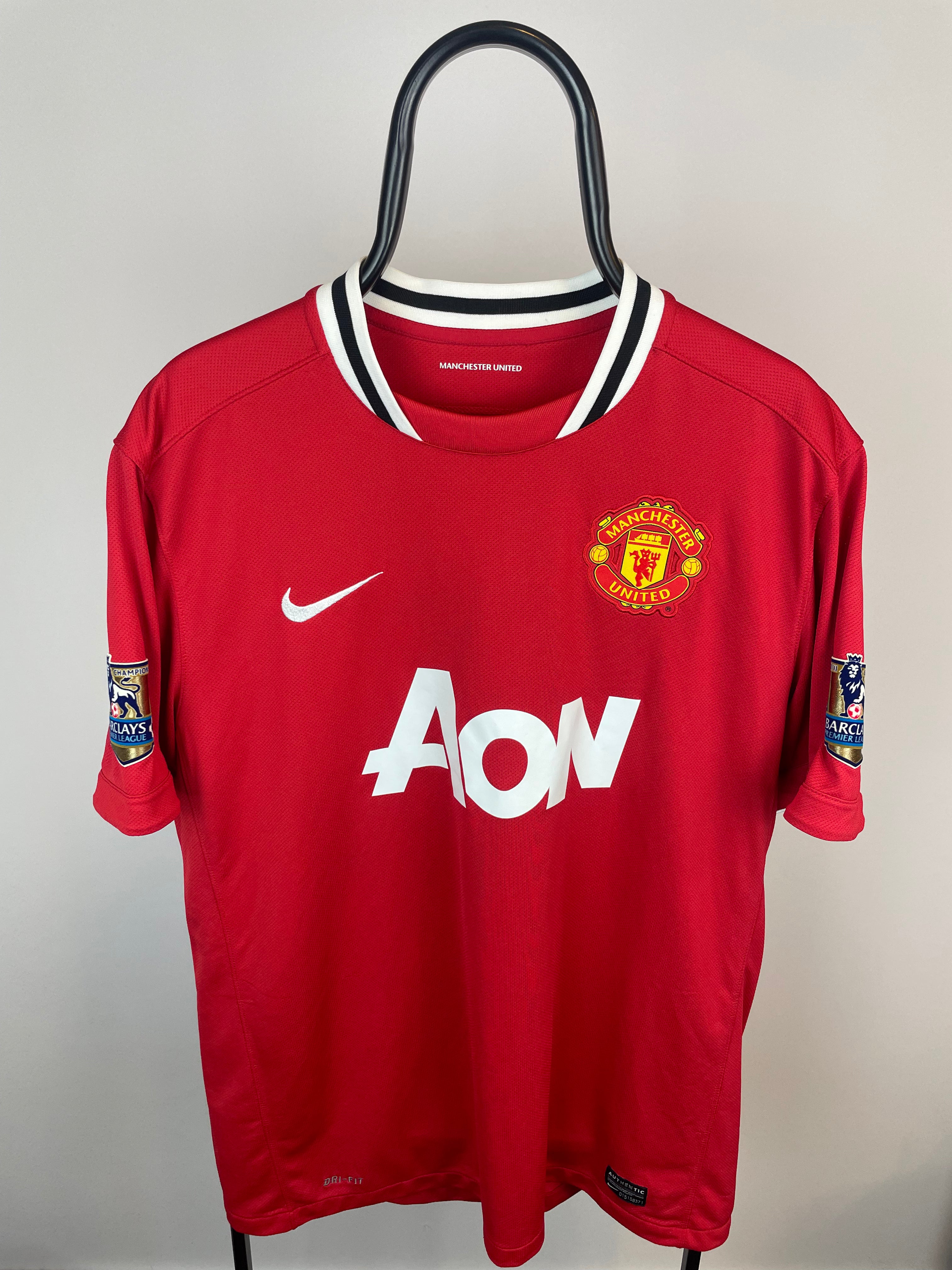 Wayne Rooney Manchester United 11/12 hjemmebanetrøje - XL