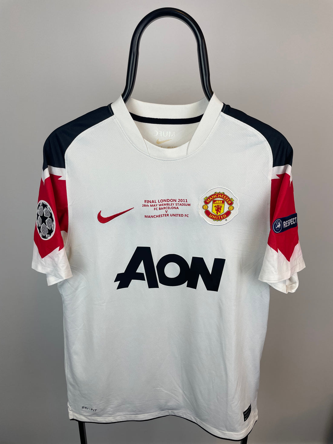 Ryan Giggs Manchester United 10/11 udebanetrøje FINALETYK - M