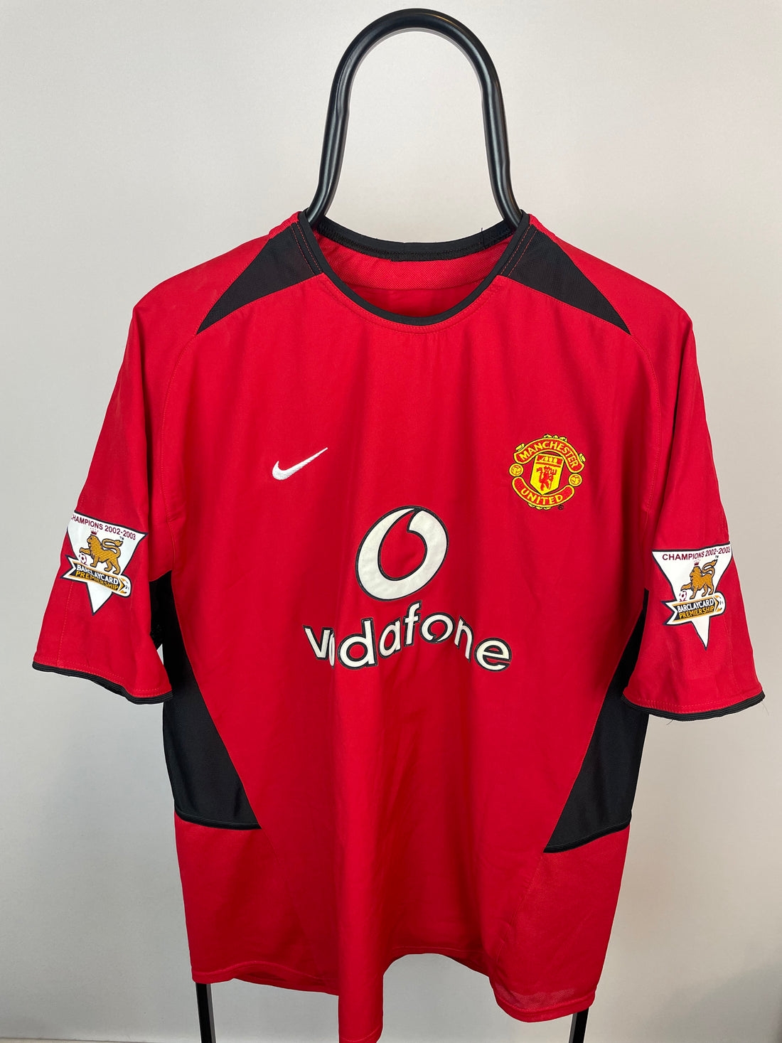 Cristiano Ronaldo Manchester United 03/04 hjemmebanetrøje - L