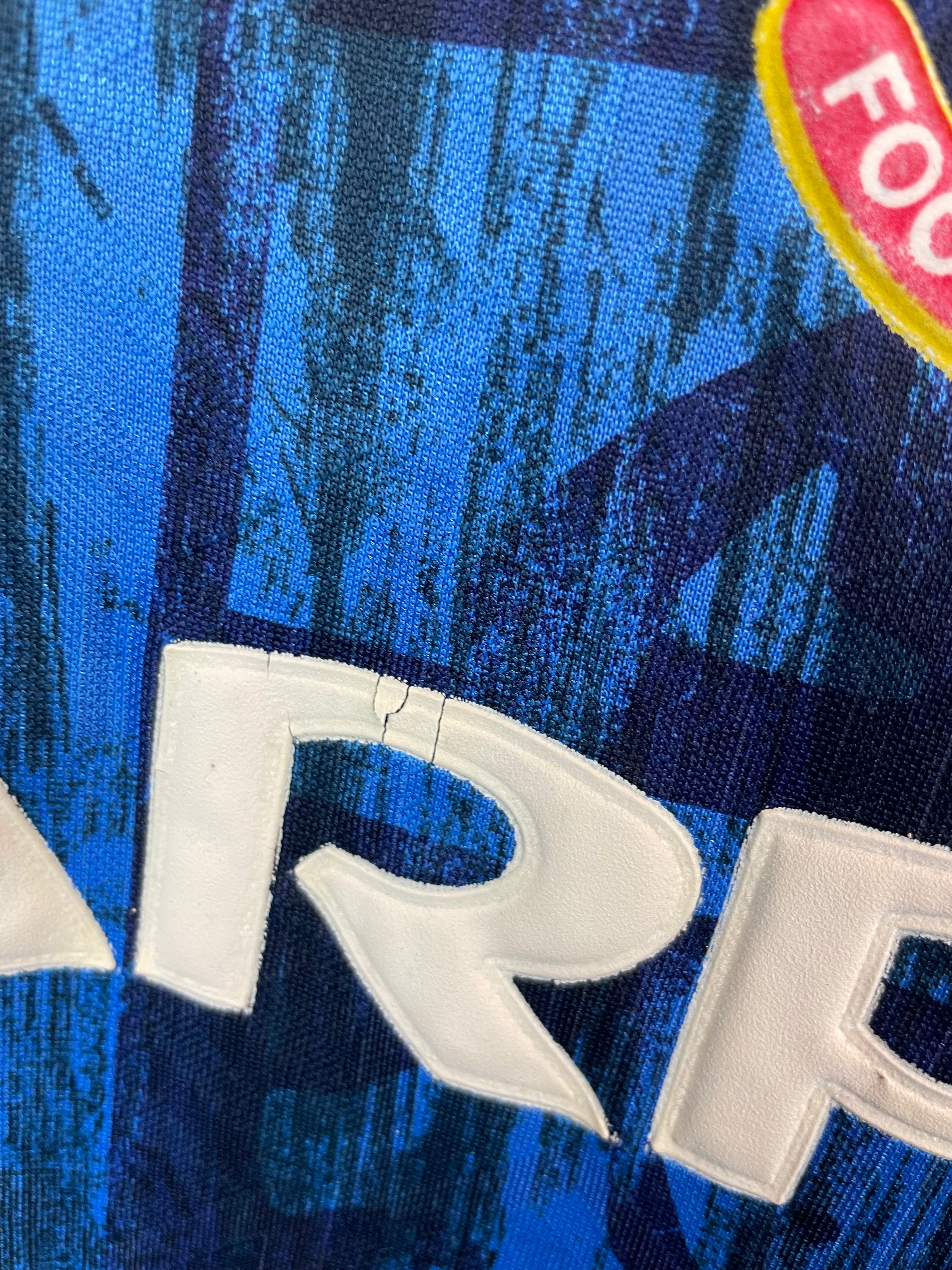 Eric Cantona Manchester United 92/93 udebanetrøje - XL