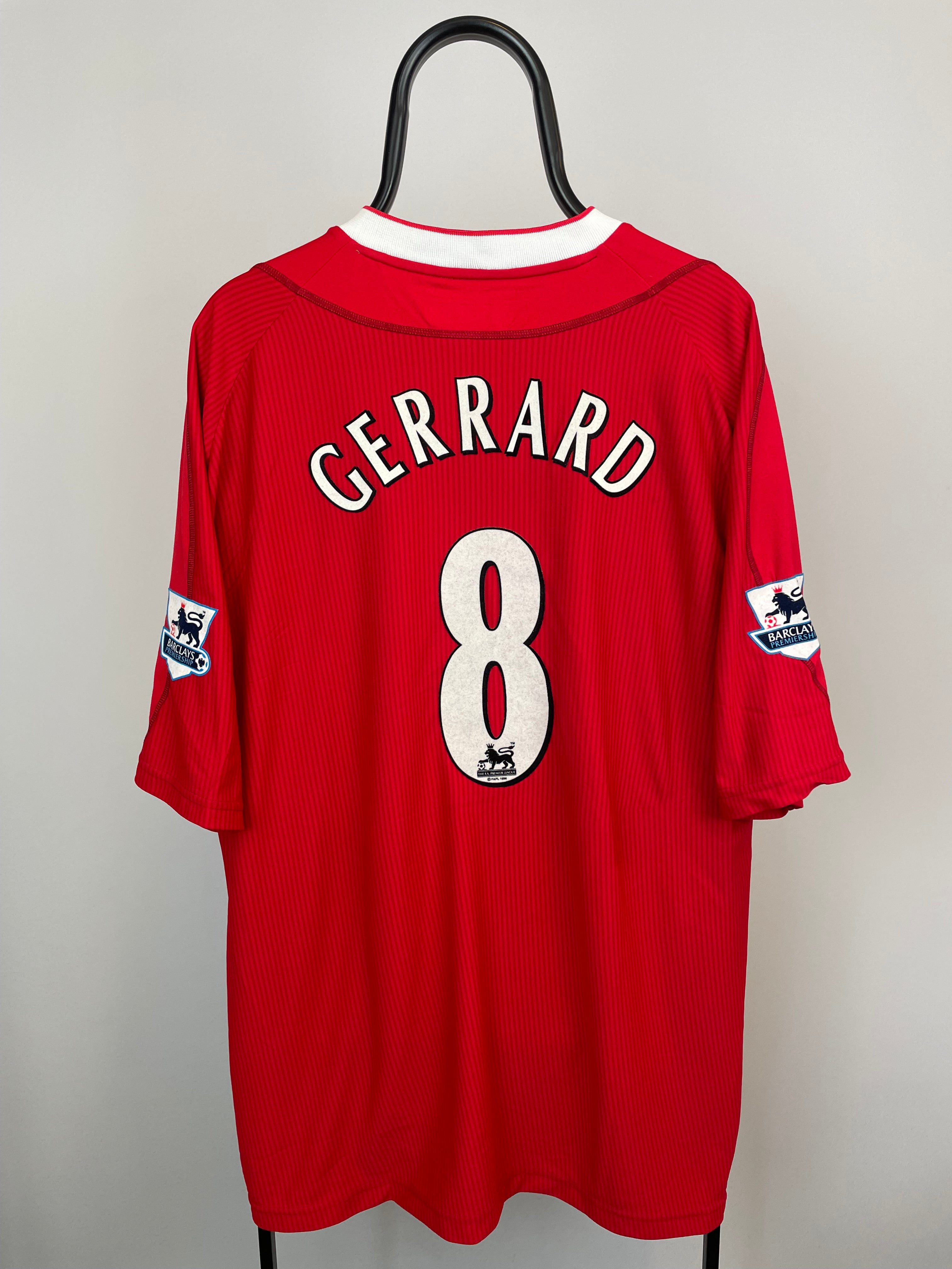 Steven Gerrard Liverpool 03/04 hjemmebanetrøje - XXXL