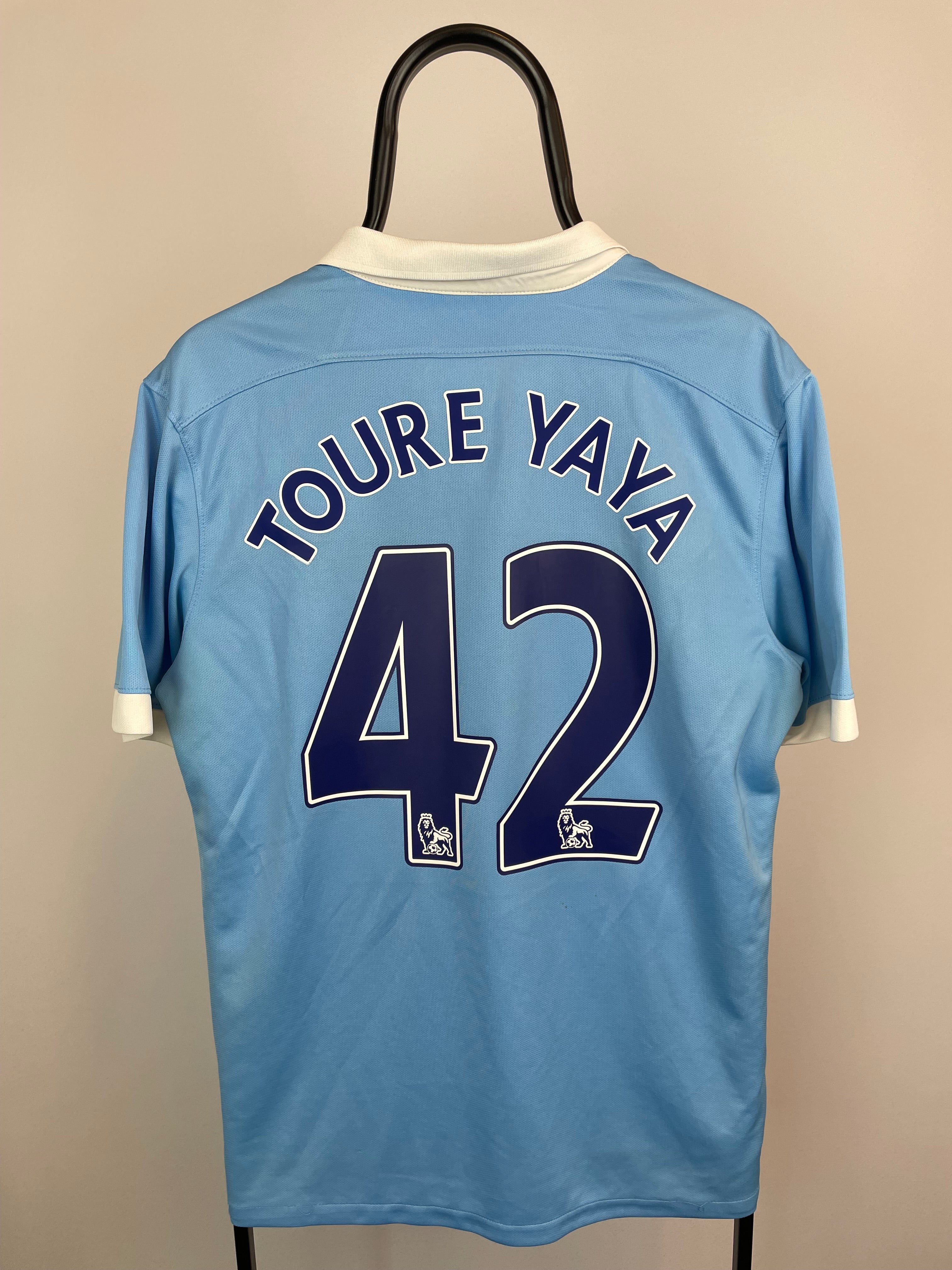 Yaya Toure Manchester City 15/16 hjemmebanetrøje - L