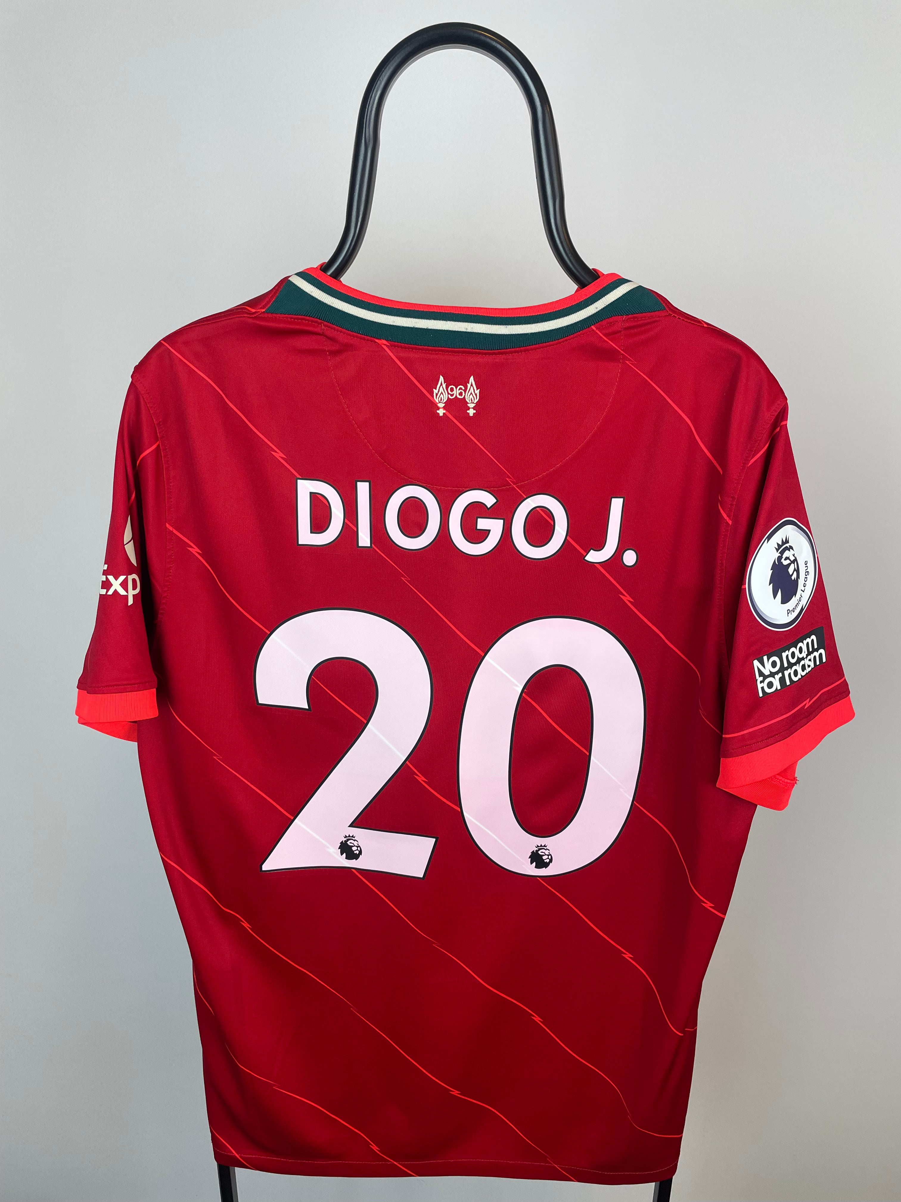 Diogo Jota Liverpool 21/22 hjemmebanetrøje - XL