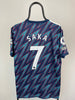 Bukayo Saka Arsenal 21/22 3 trøje - L