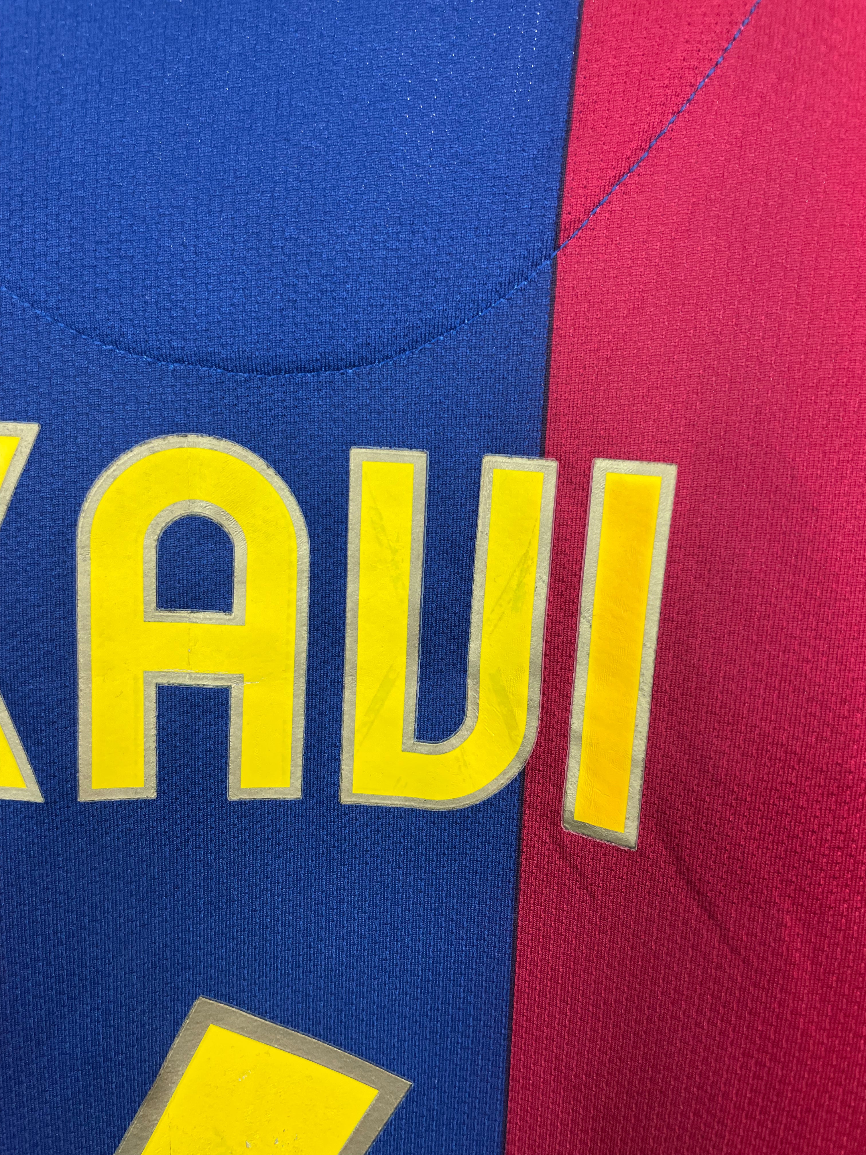 Xavi Barcelona 07/08 hjemmebanetrøje - M