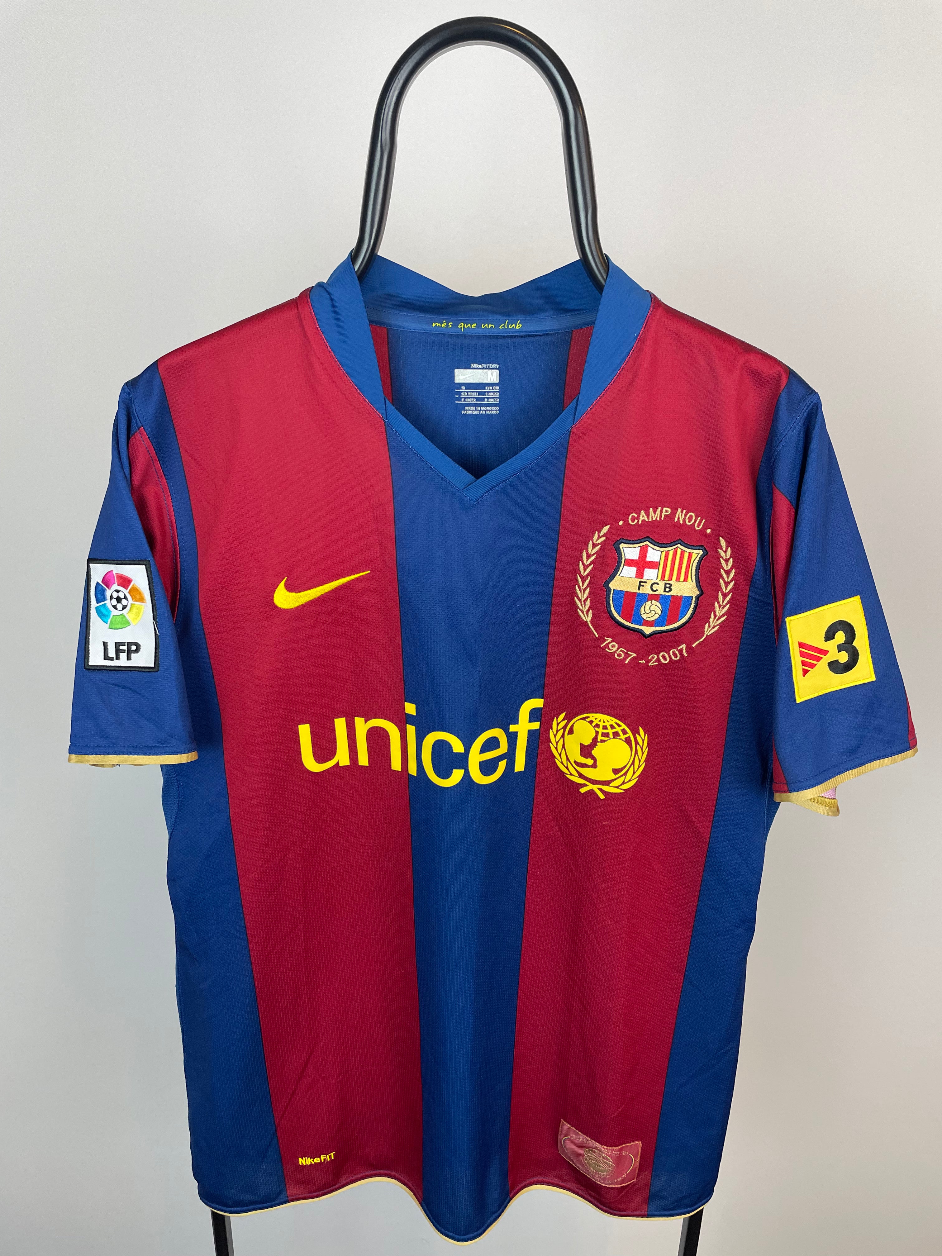 Xavi Barcelona 07/08 hjemmebanetrøje - M