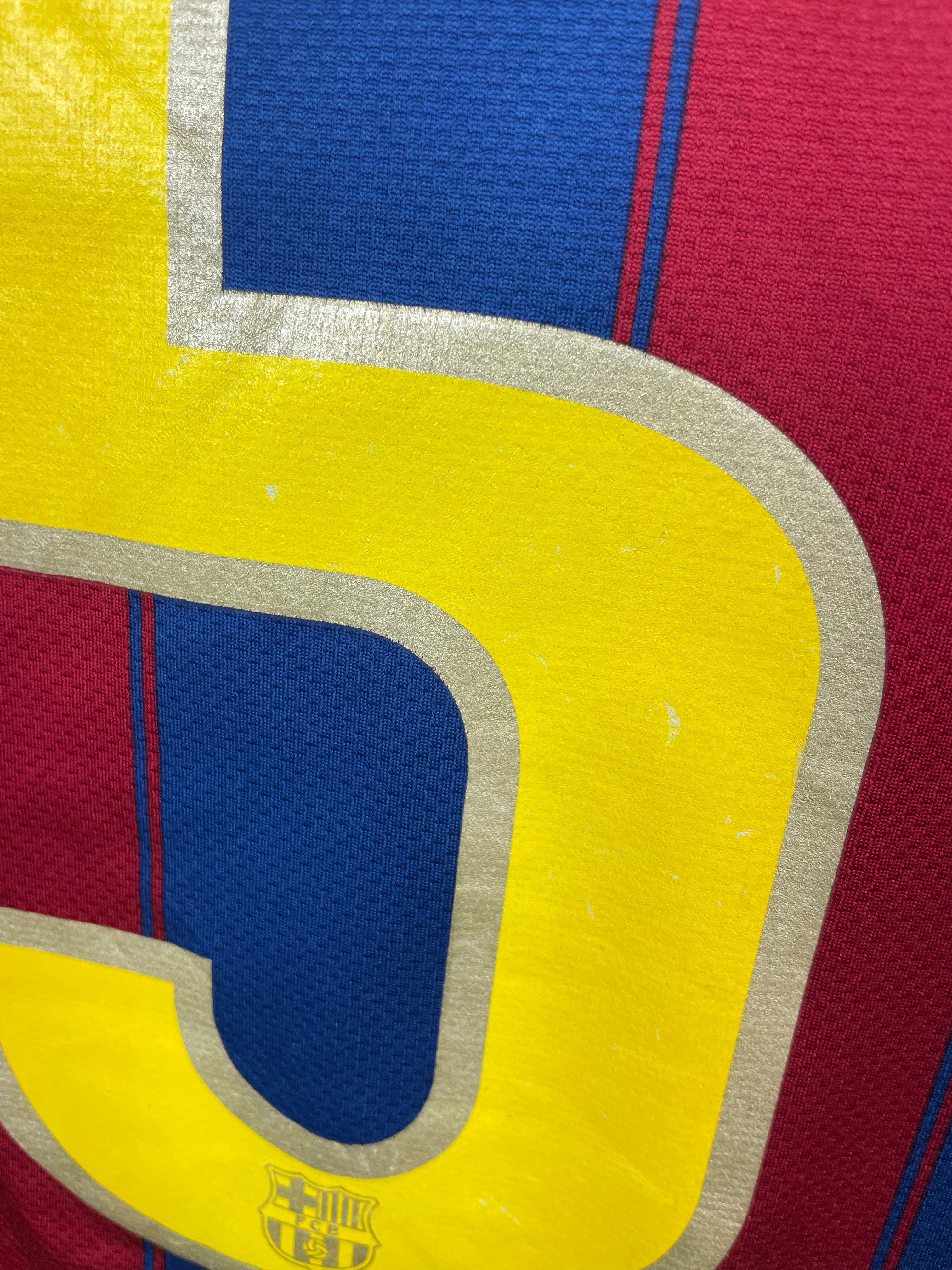 Carles Puyol Barcelona 09/10 hjemmebanetrøje - M