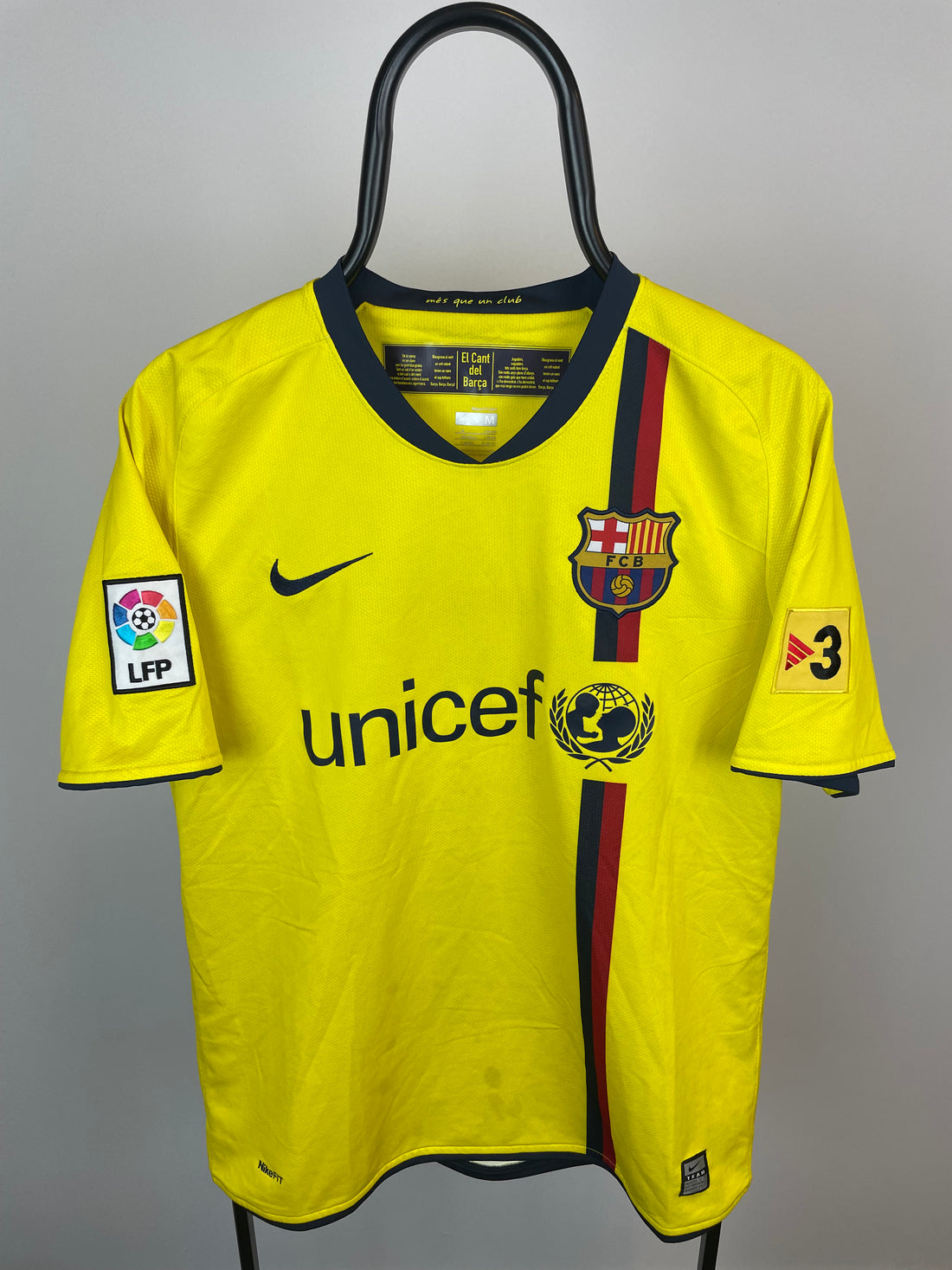 Carles Puyol Barcelona 08/09 udebanetrøje - M