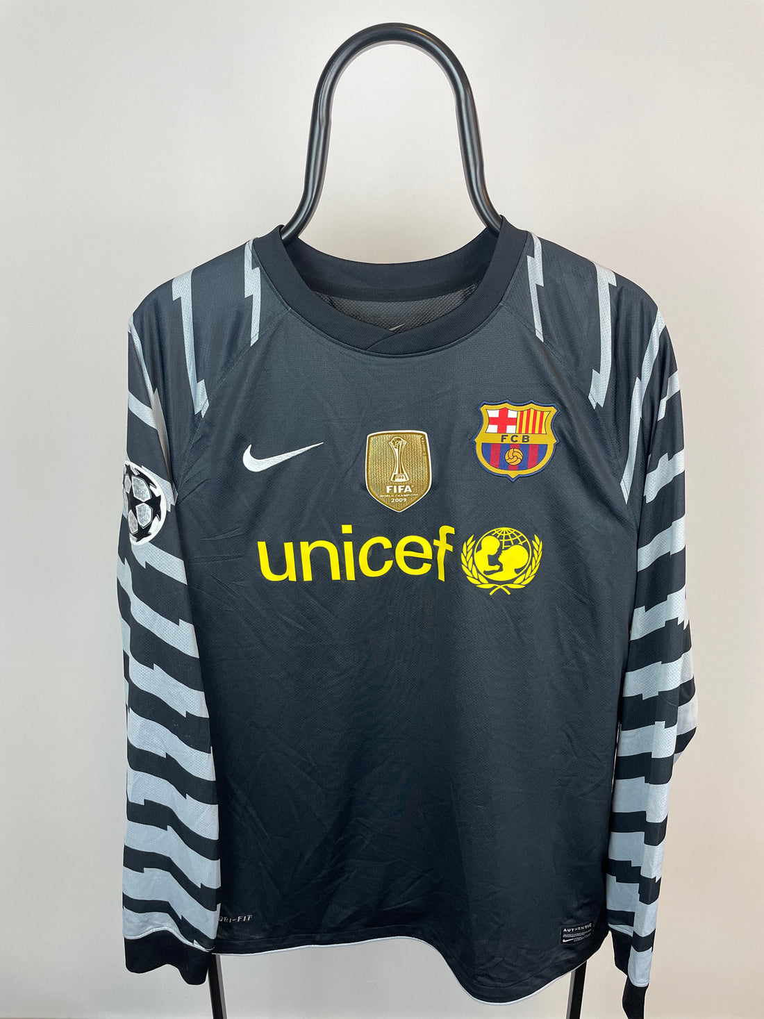 Victor Valdes Barcelona 10/11 målmandstrøje - L