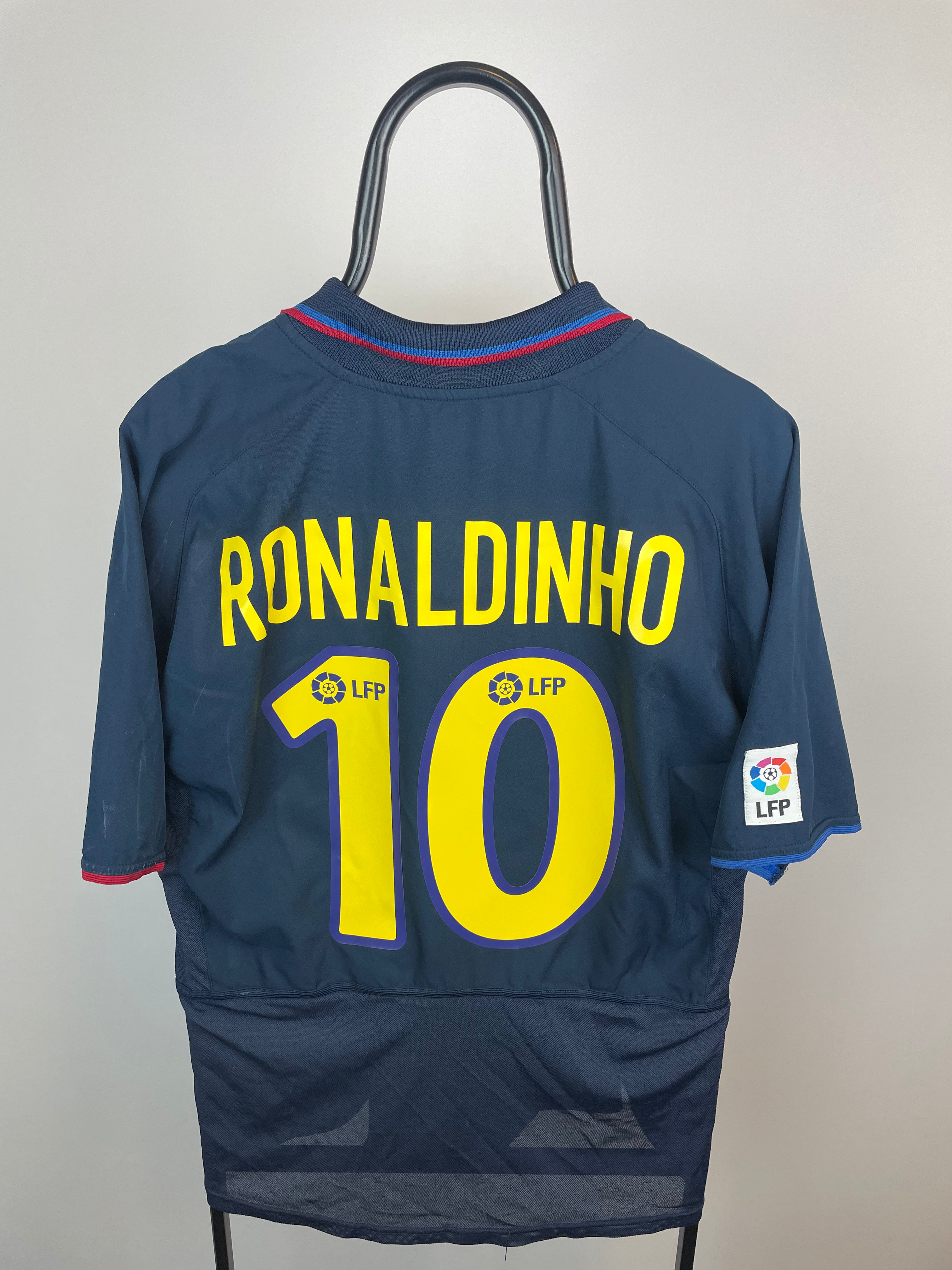 Ronaldinho FC Barcelona 02/04 udebanetrøje - M