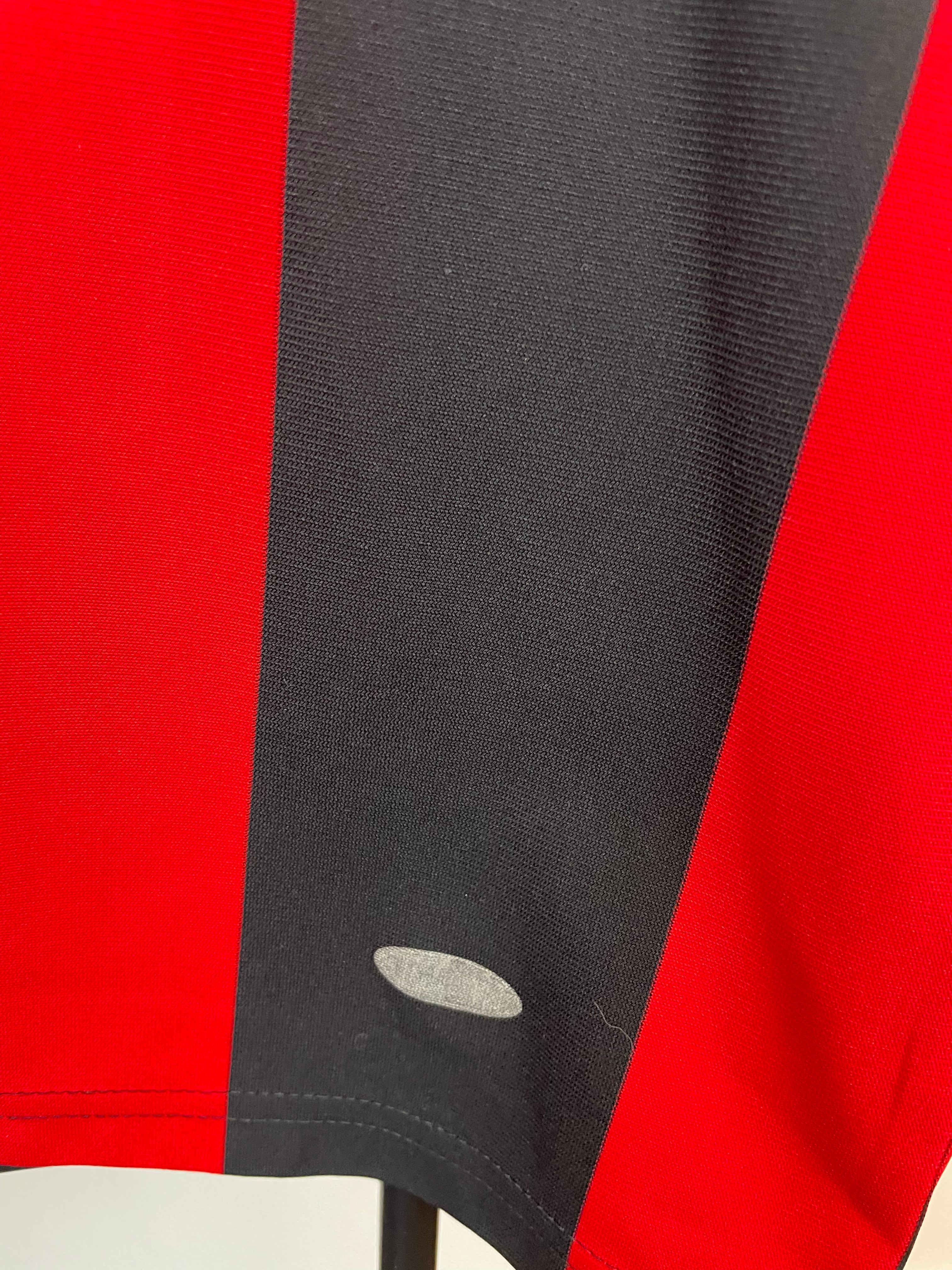 David Beckham AC Milan 08/09 hjemmebanetrøje - XL