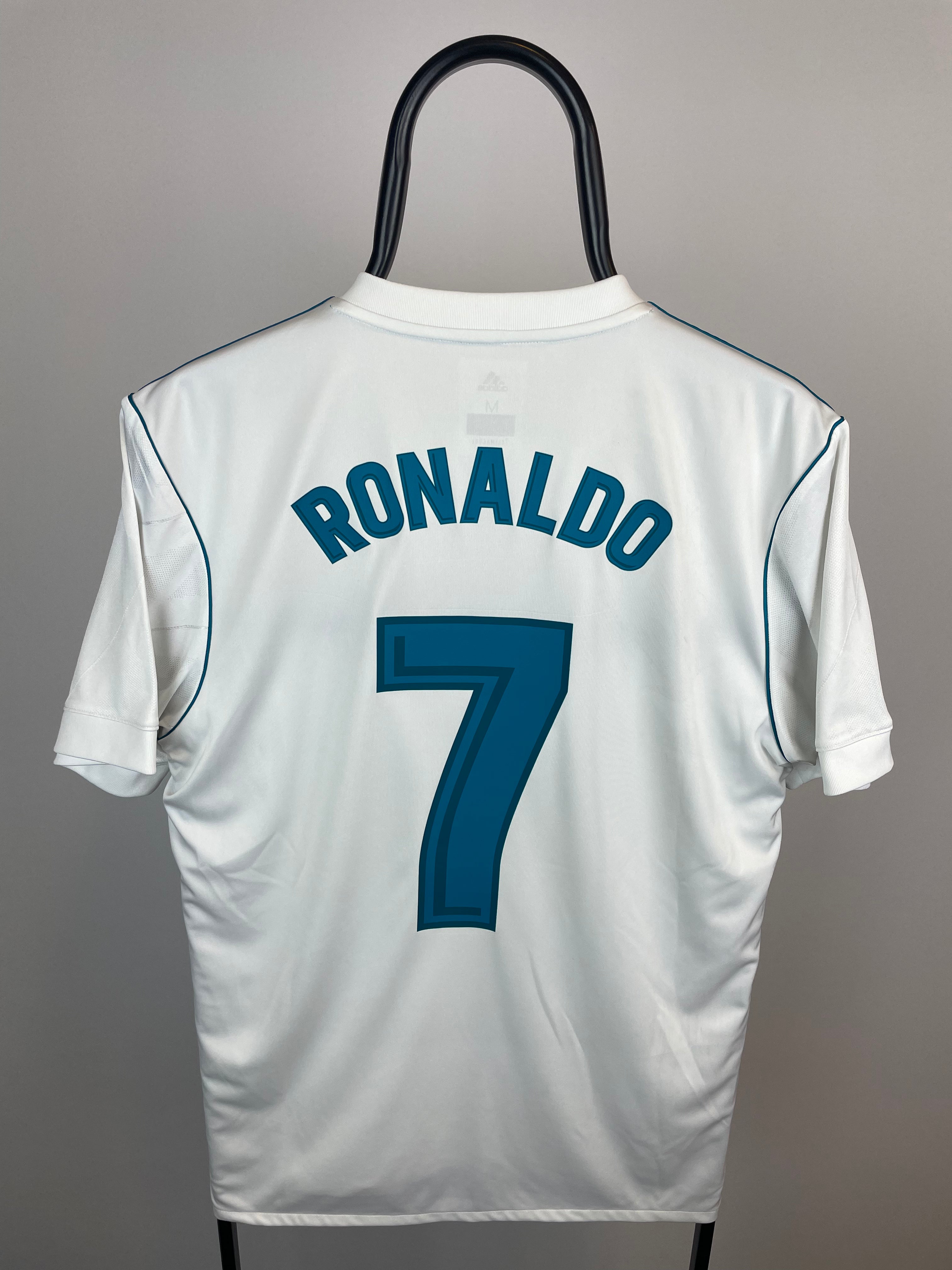Cristiano Ronaldo Real Madrid 17/18 hjemmebanetrøje - M