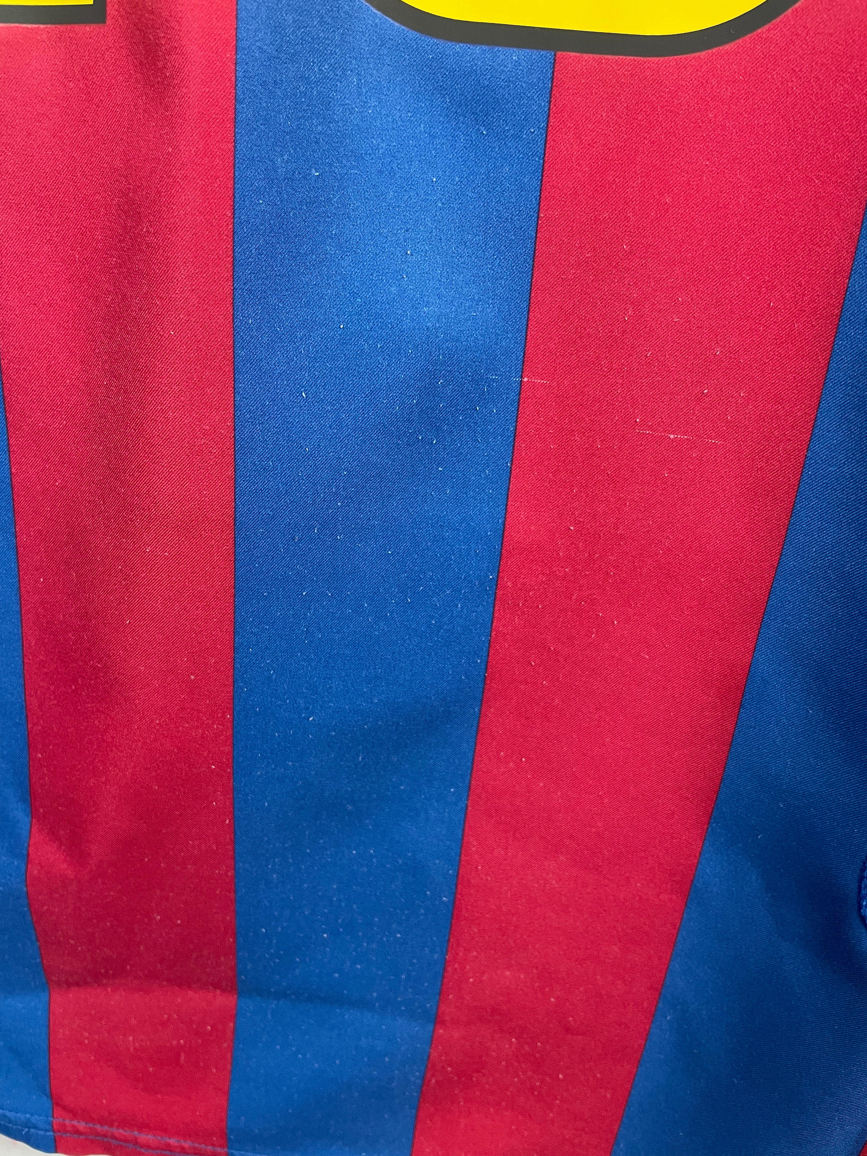 Ronaldinho Barcelona 05/06 hjemmebanetrøje - L