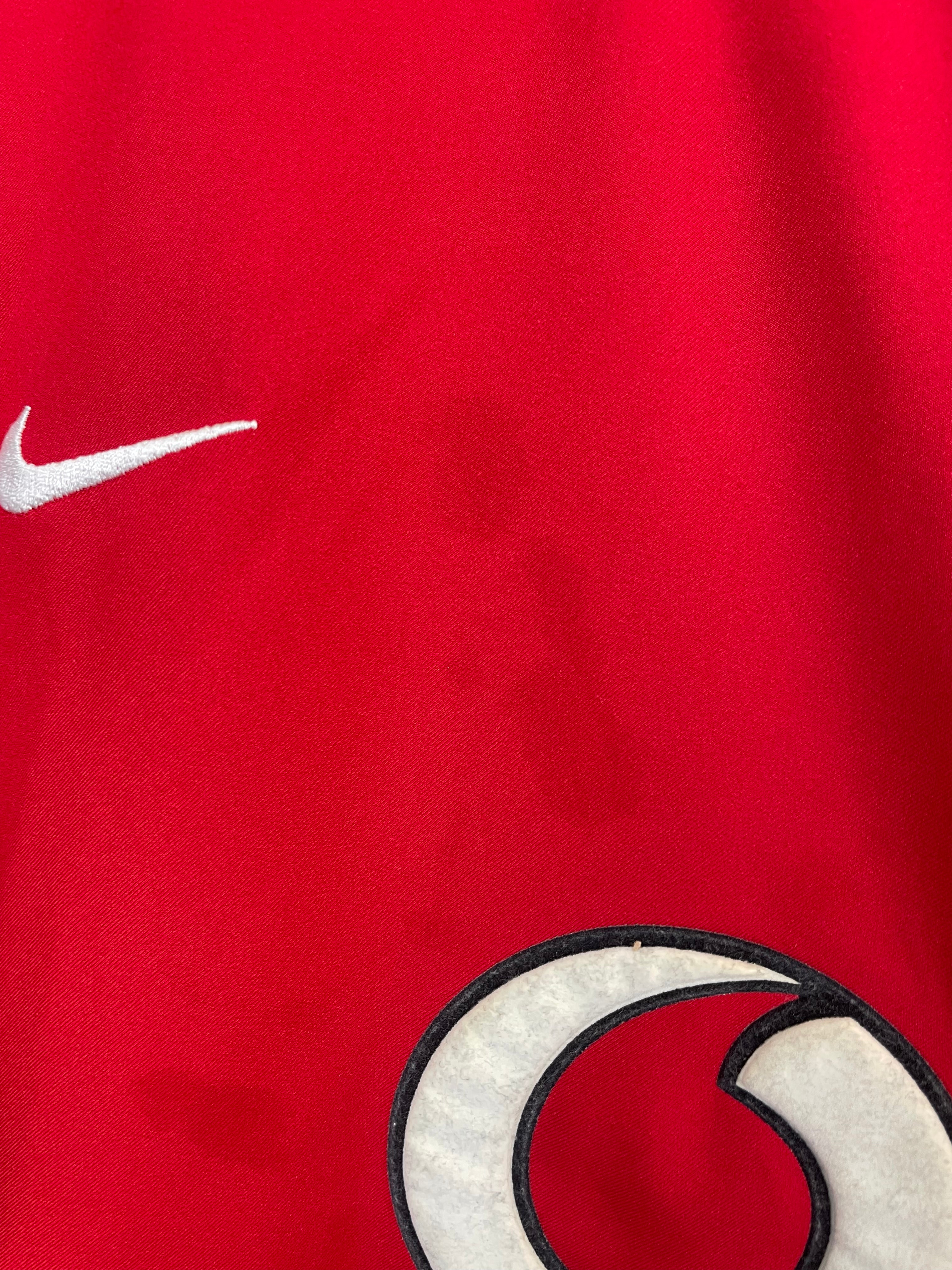 Cristiano Ronaldo Manchester United 03/04 hjemmebanetrøje - XL