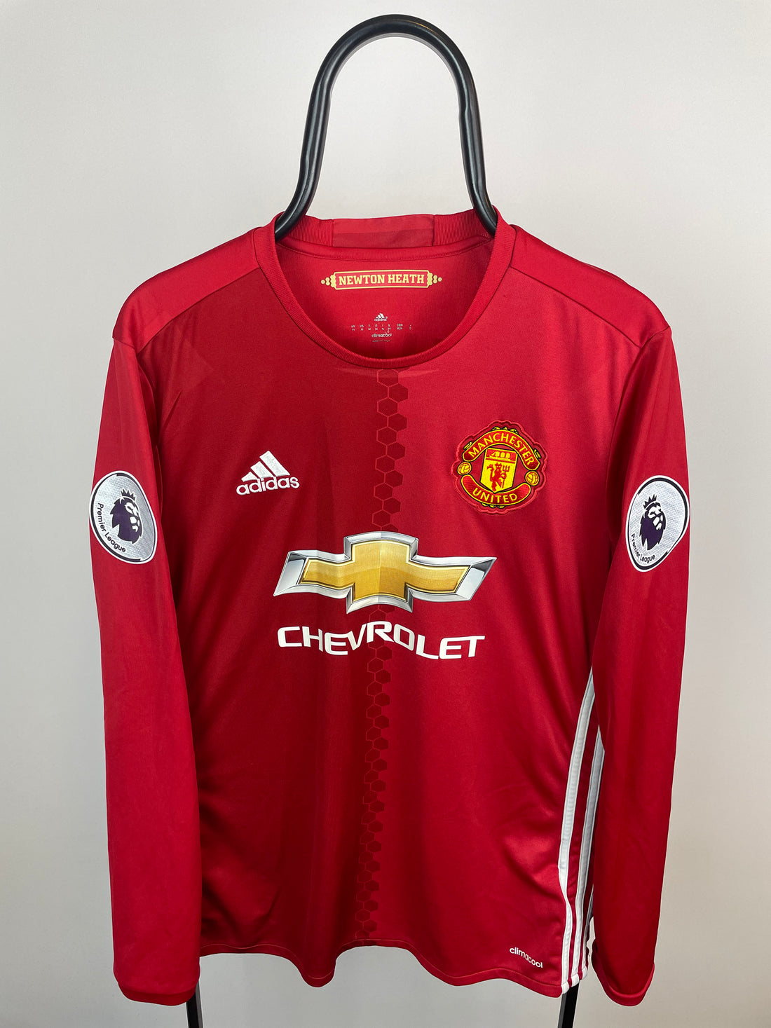 Zlatan Ibrahimovic Manchester United 16/17 langærmet hjemmebanetrøje - M