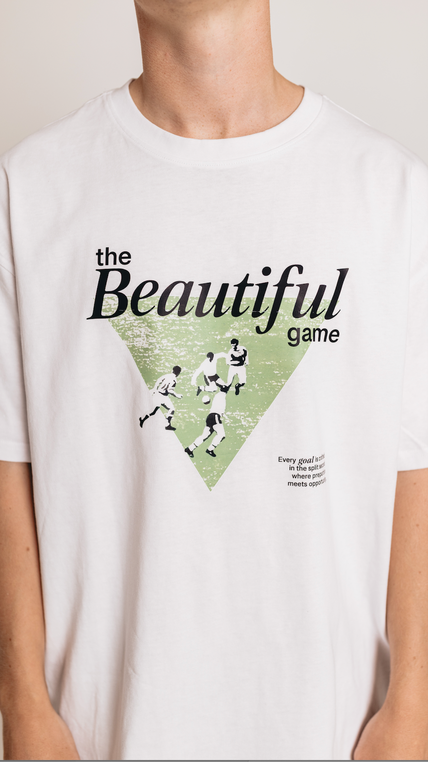 The Beautiful Game Oversized Tee