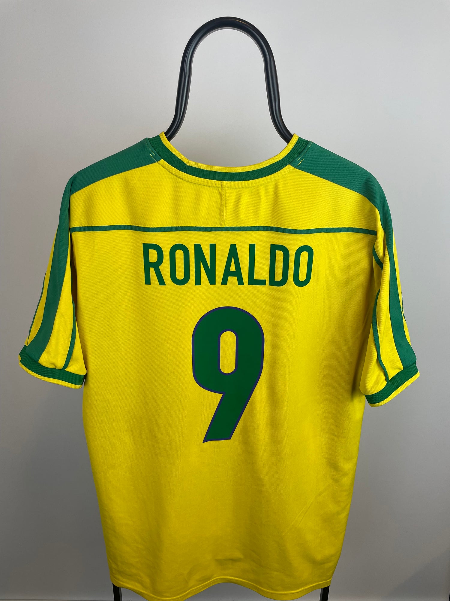 Ronaldo Nazario Brasilien 98/00 hjemmebanetrøje - XL