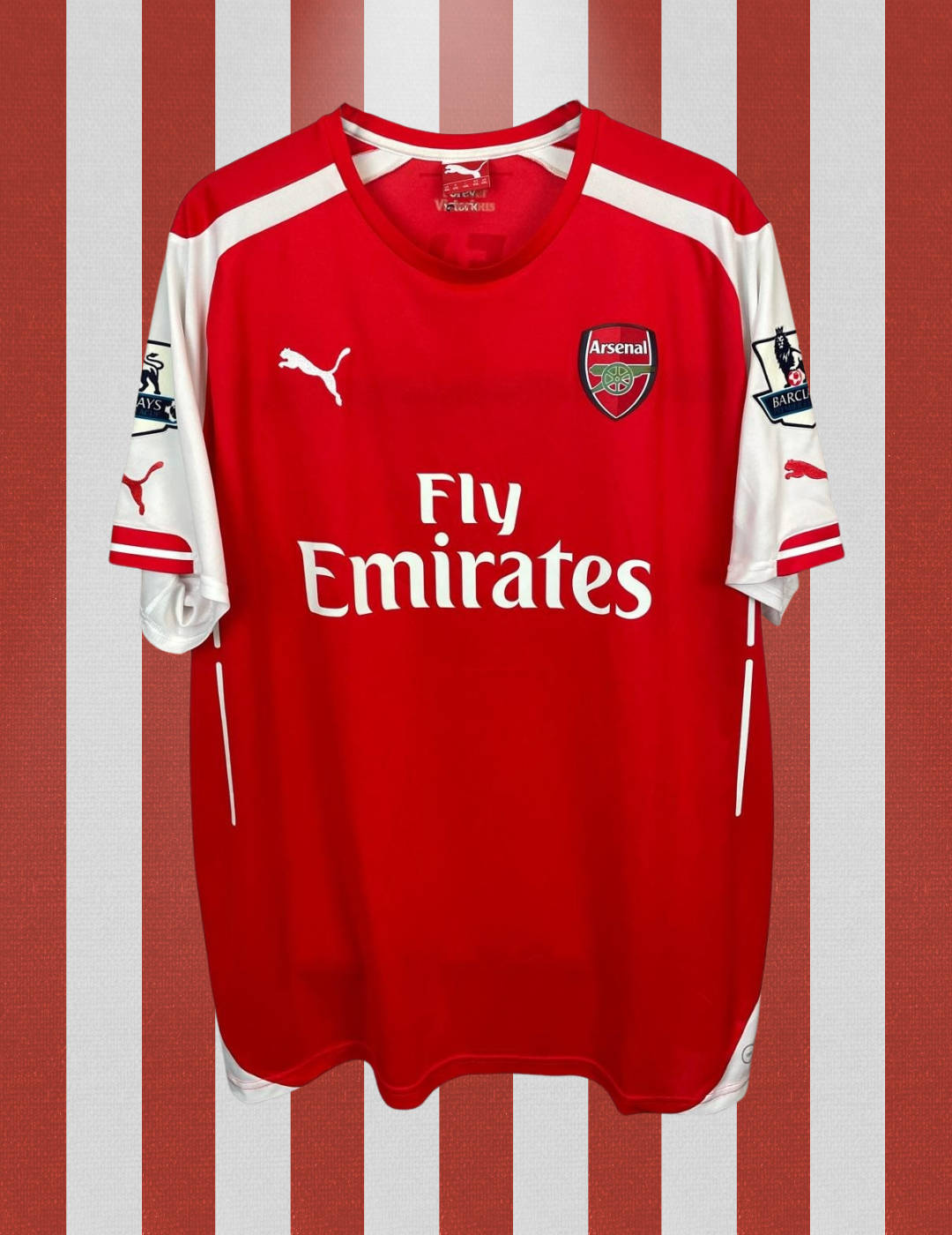 Alexis Sanchez Arsenal 14/15 SIGNERET hjemmebanetrøje - XXL