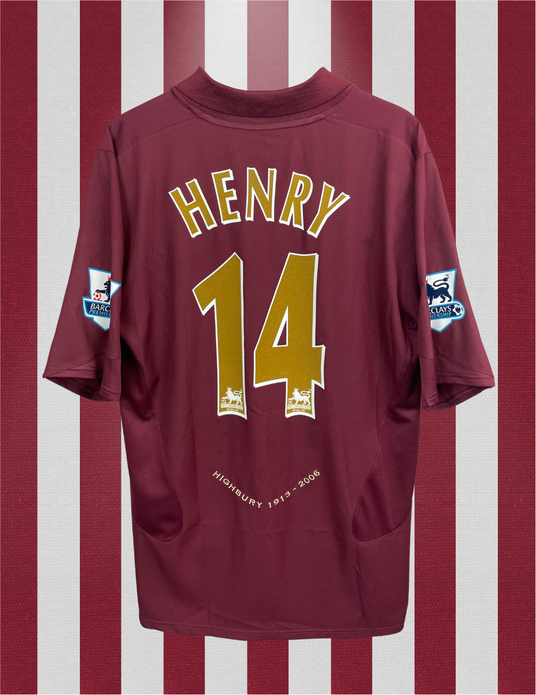 Thierry Henry Arsenal 05/06 hjemmebanetrøje - XL