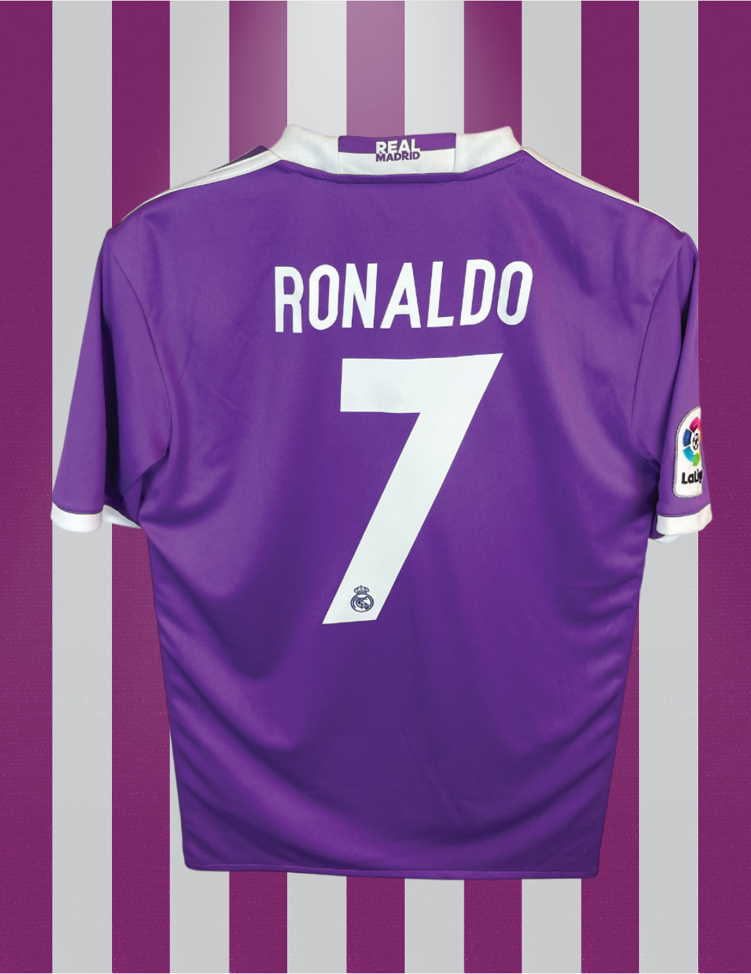 Cristiano Ronaldo Real Madrid 16/17 udebanetrøje - S