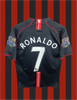 Cristiano Ronaldo Manchester United 07/08 udebanetrøje - M