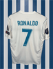 Cristiano Ronaldo Real Madrid 17/18 hjemmebanetrøje FINALETRYK - M