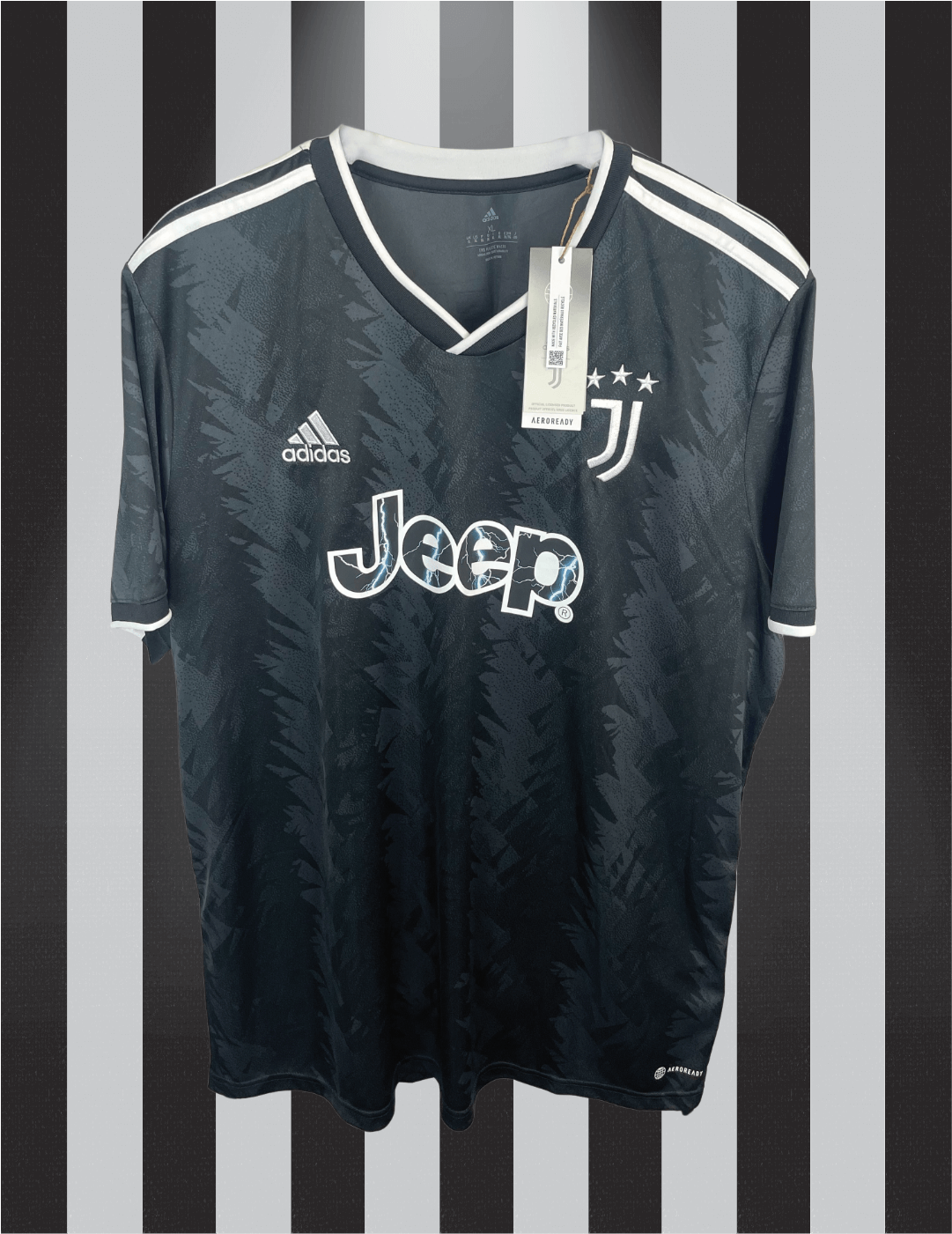 Paul Pogba Juventus 22/23 SIGNERET udebanetrøje - XL