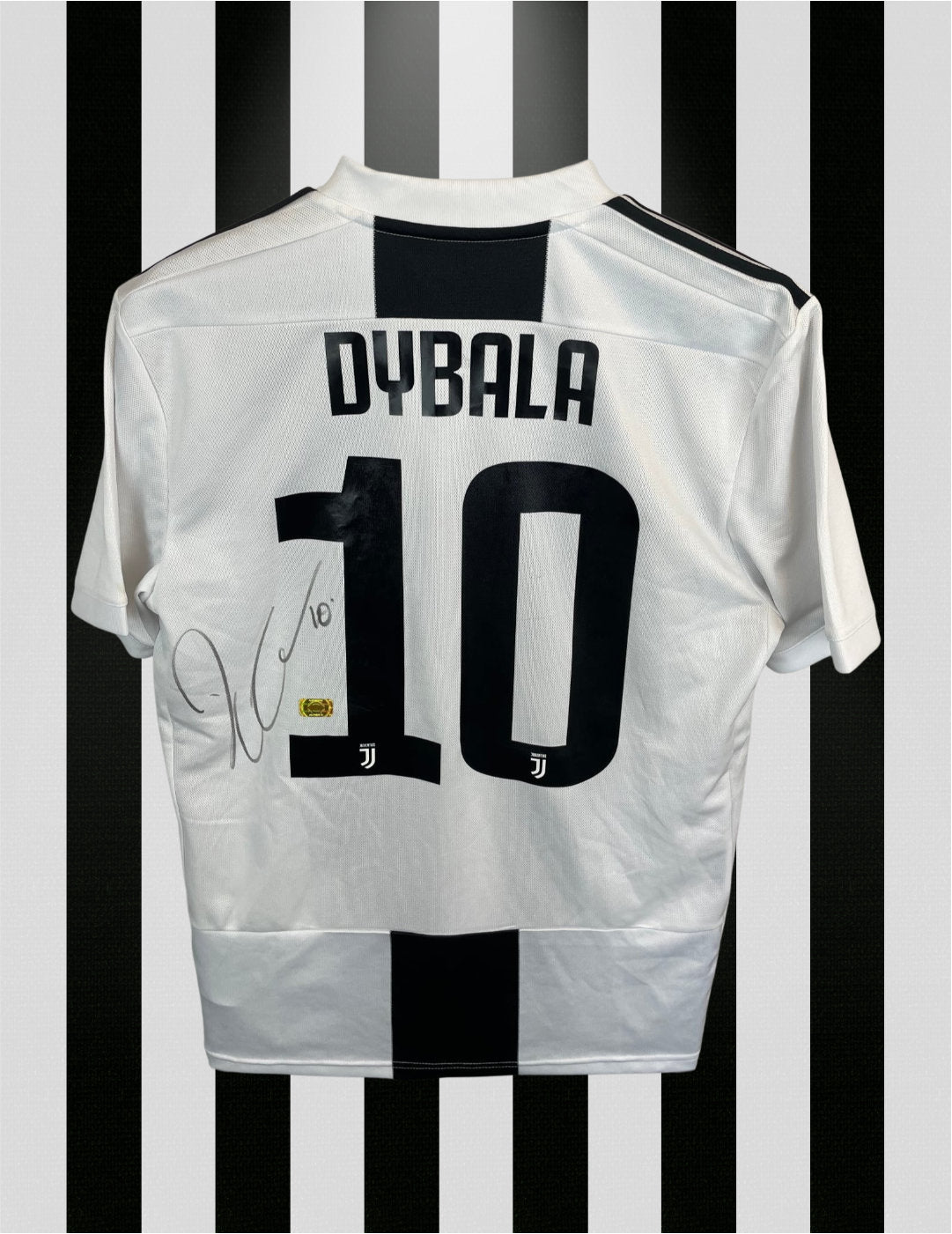 Paulo Dybala Juventus 18/19 SIGNERET hjemmebanetrøje - M