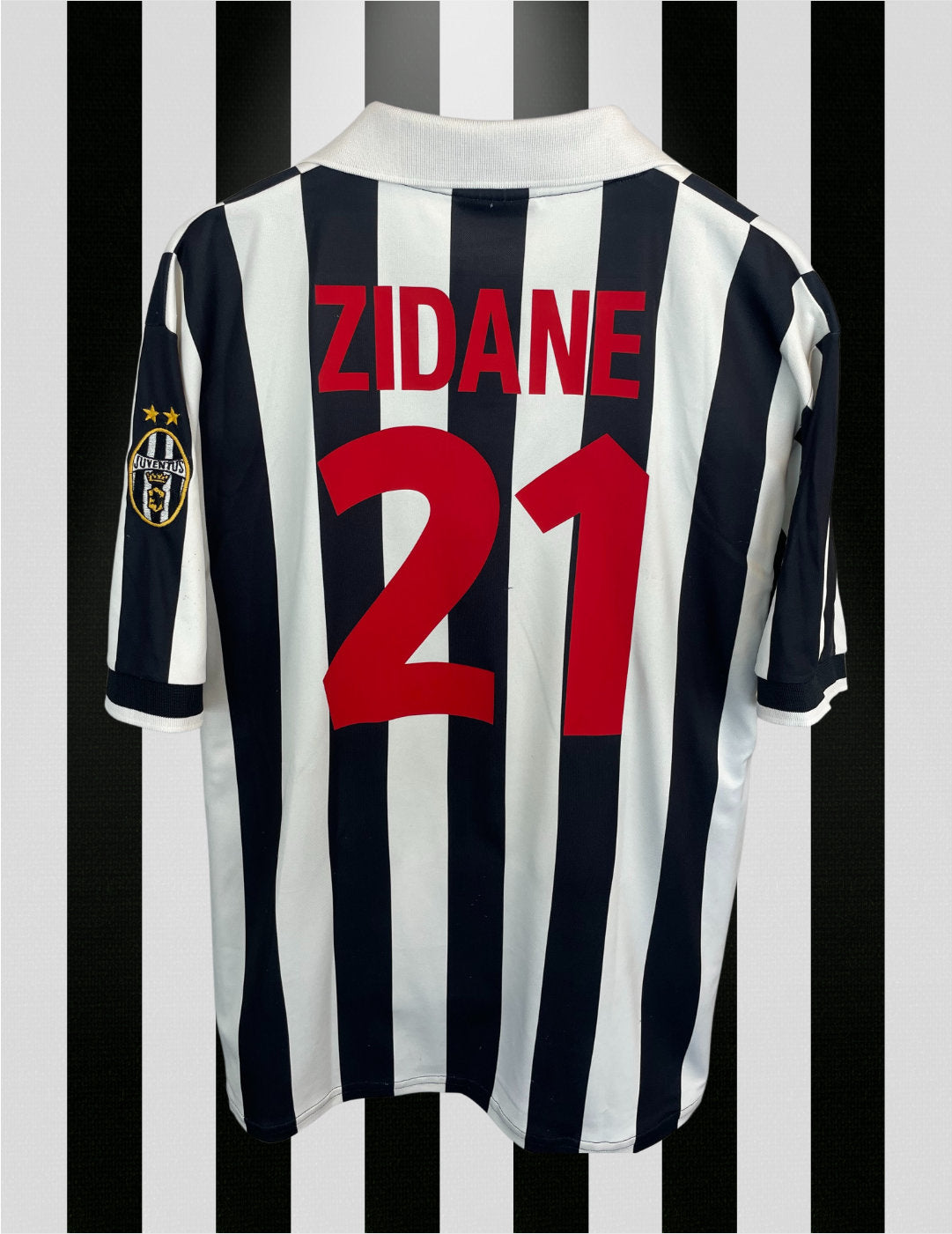 Zinedine Zidane Juventus 98/99 hjemmebanetrøje - XL