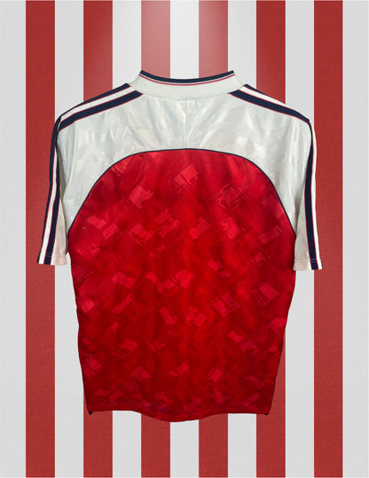 Arsenal 91/92 hjemmebanetrøje - L