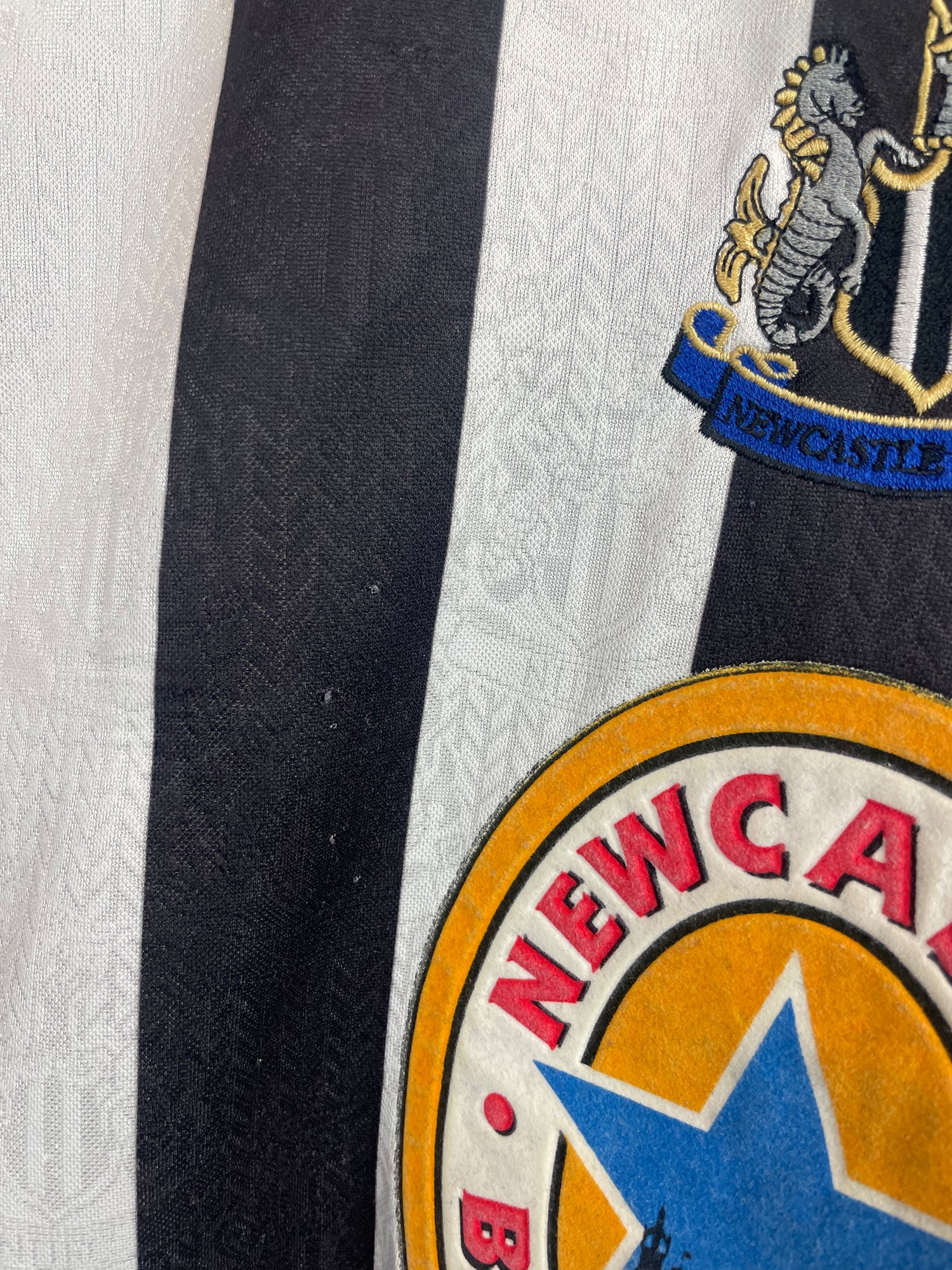 Jon Dahl Tomasson Newcastle 97/98 hjemmebanetrøje - L