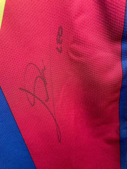 Lionel Messi Barcelona 07/08 SIGNERET hjemmebanetrøje - M