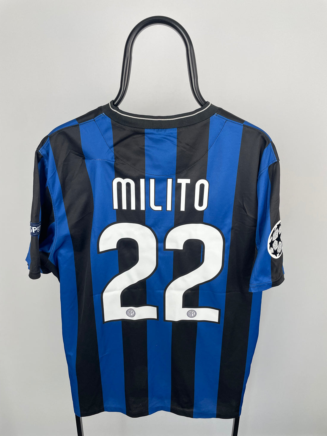Diego Milito Inter Milan 09/10 hjemmebanetrøje - XL