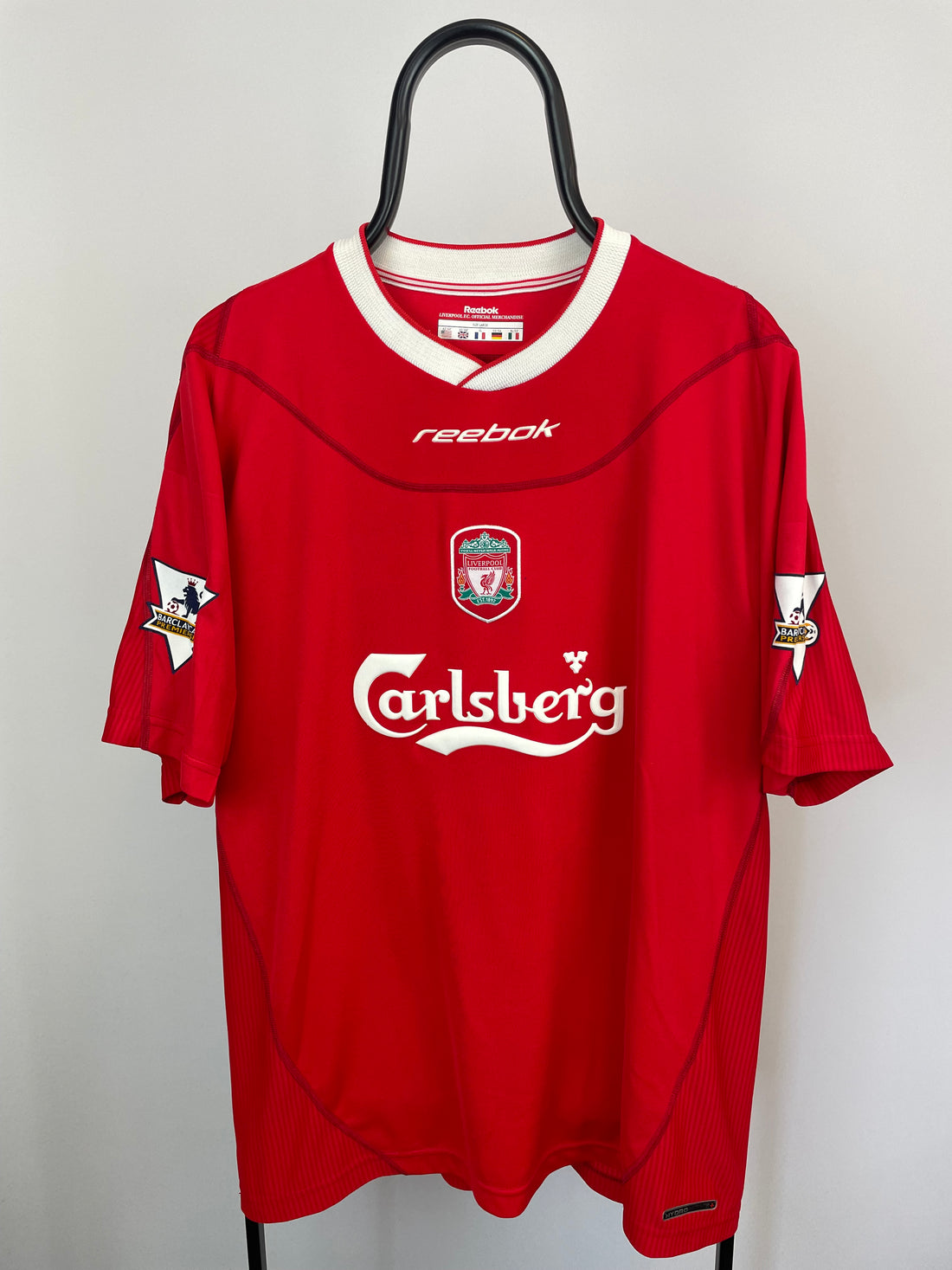 Steven Gerrard Liverpool 03/04 hjemmebanetrøje - L