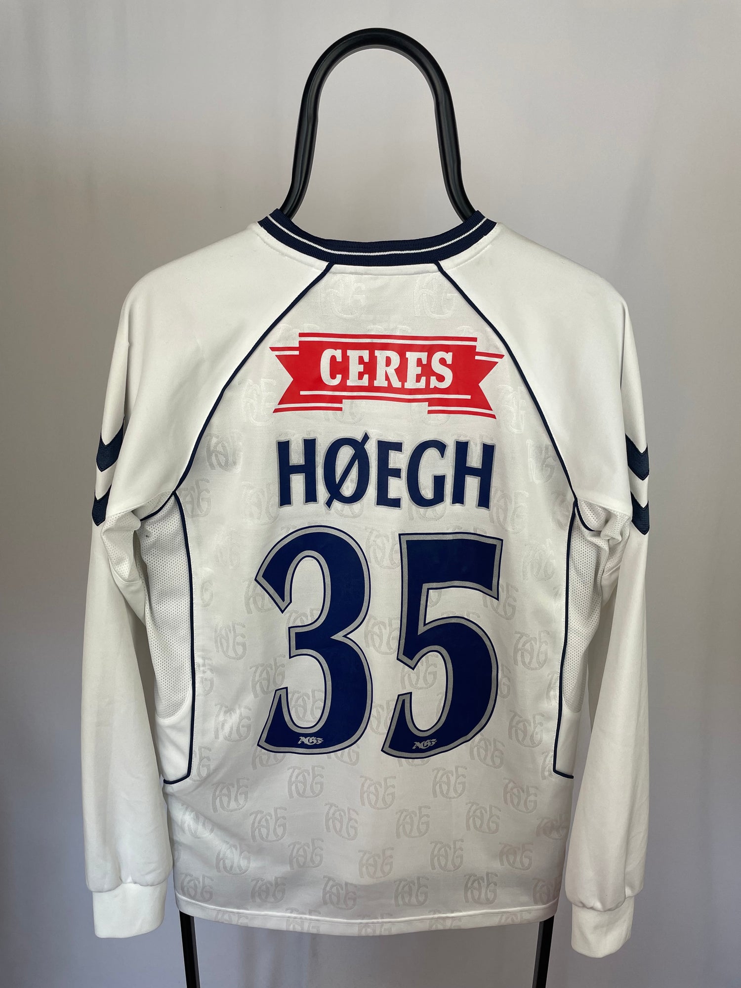 Dennis Høegh AGF 09/10 hjemmebanetrøje - M