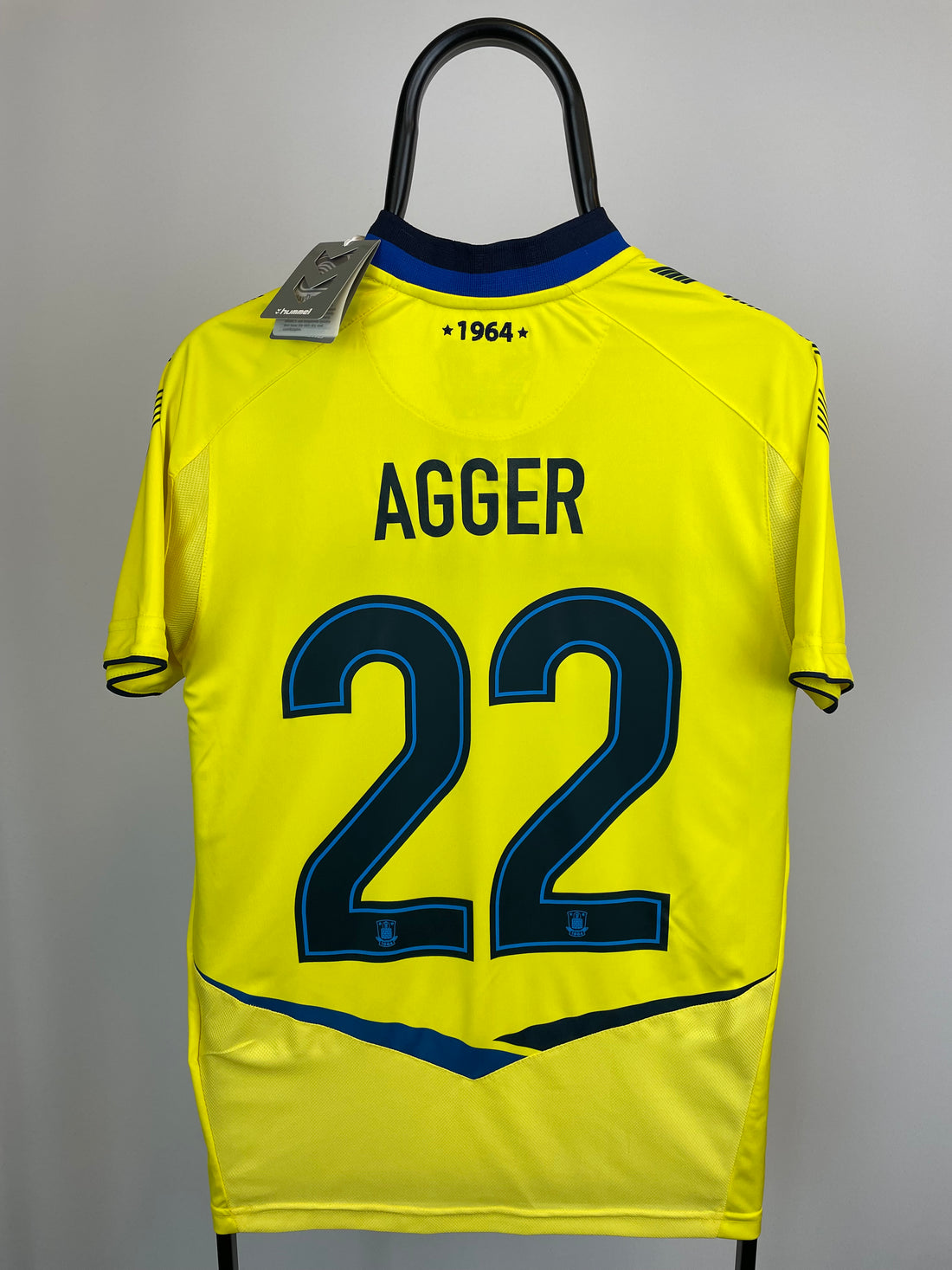 Daniel Agger Brøndby 14/15 SIGNERET hjemmebanetrøje  - M