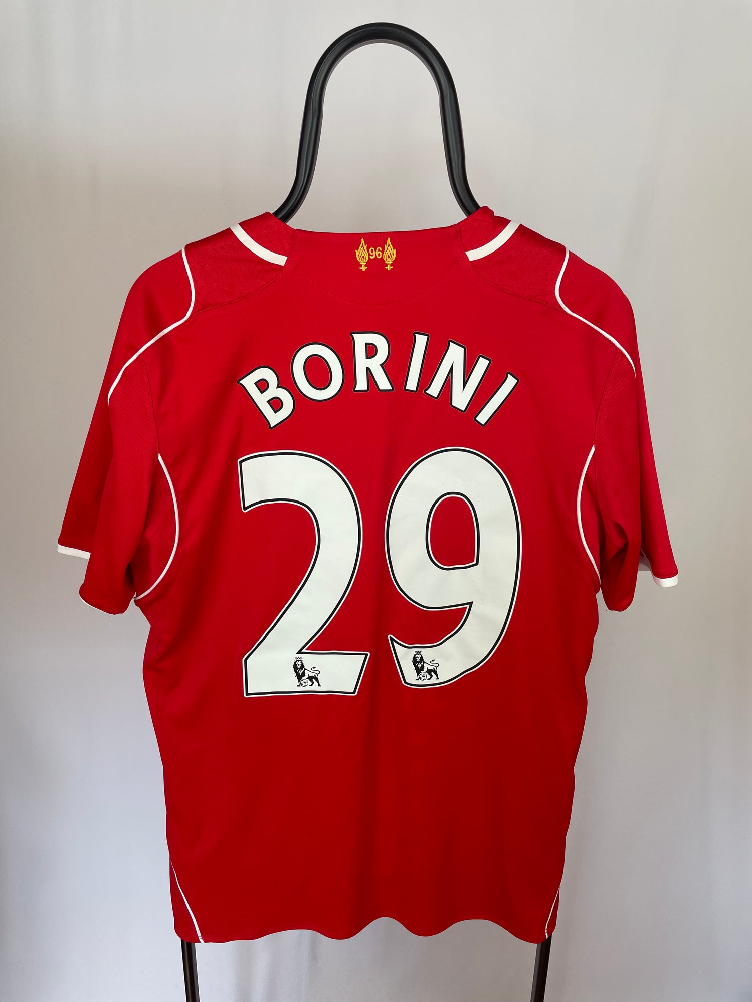 Fabio Borini Liverpool 14/15 hjemmebanetrøje - L