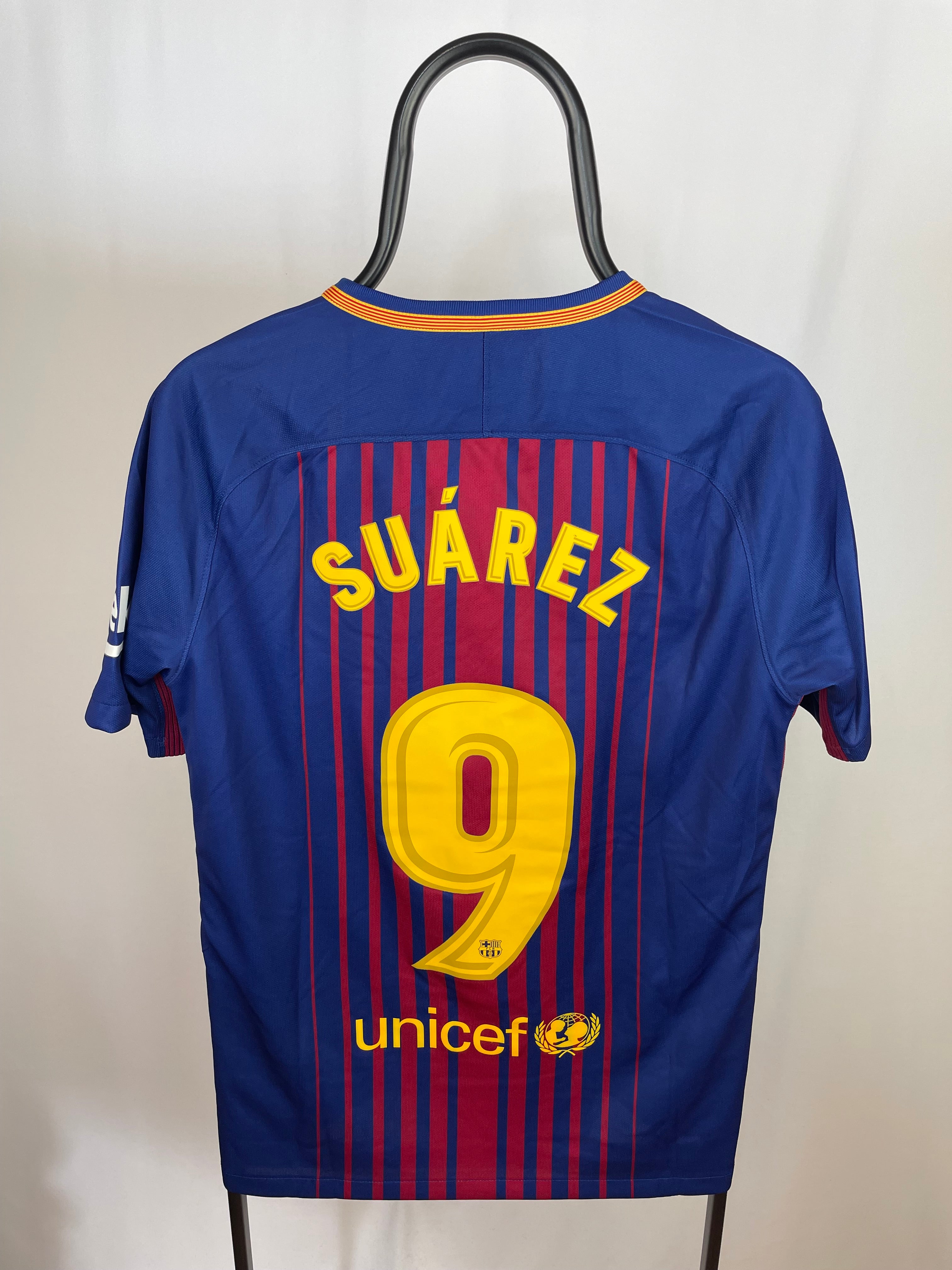 Luis Suarez Barcelona 17/18 hjemmebanetrøje - M