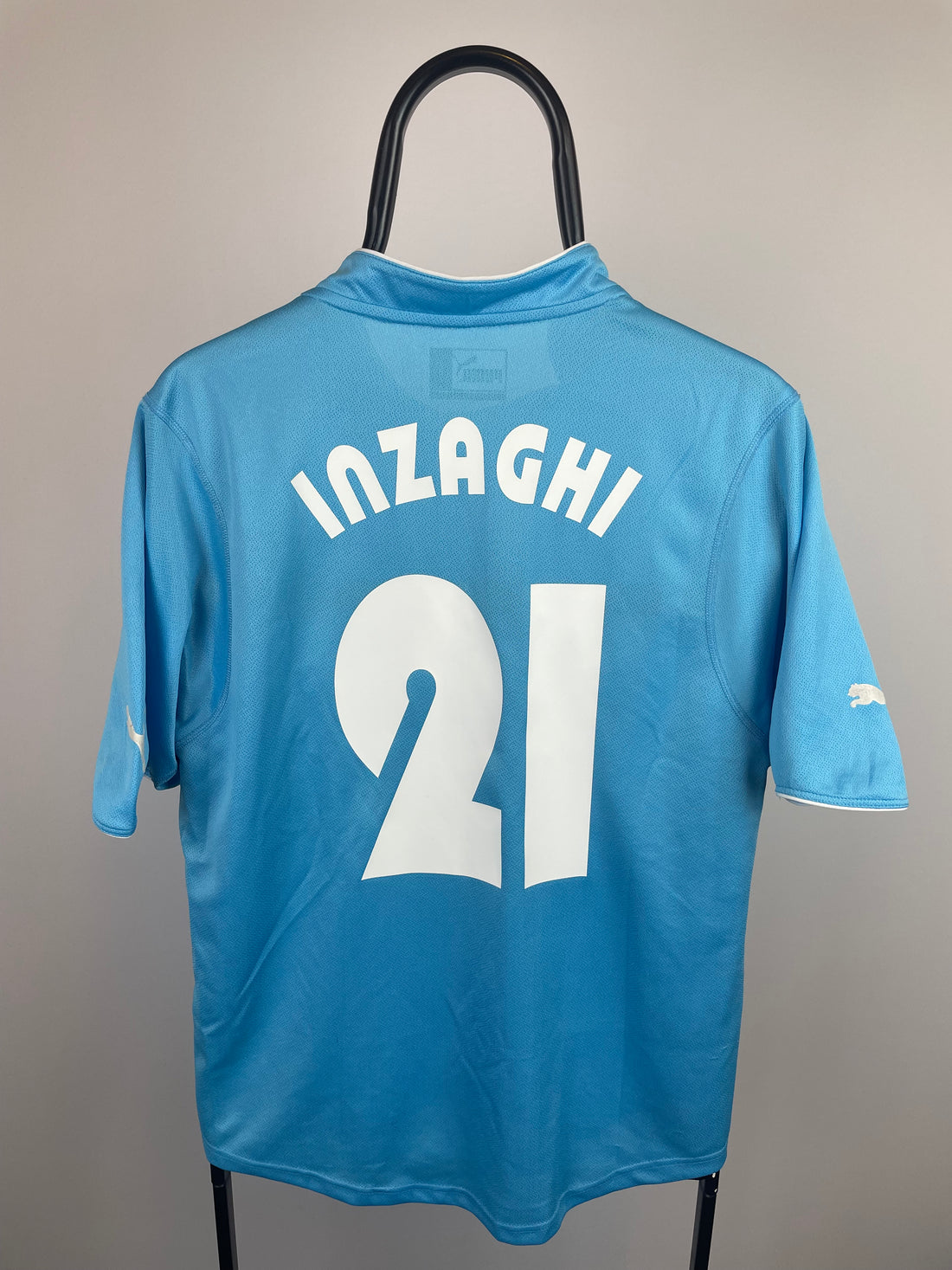 Simone Inzaghi Lazio 02/03 hjemmebanetrøje - L