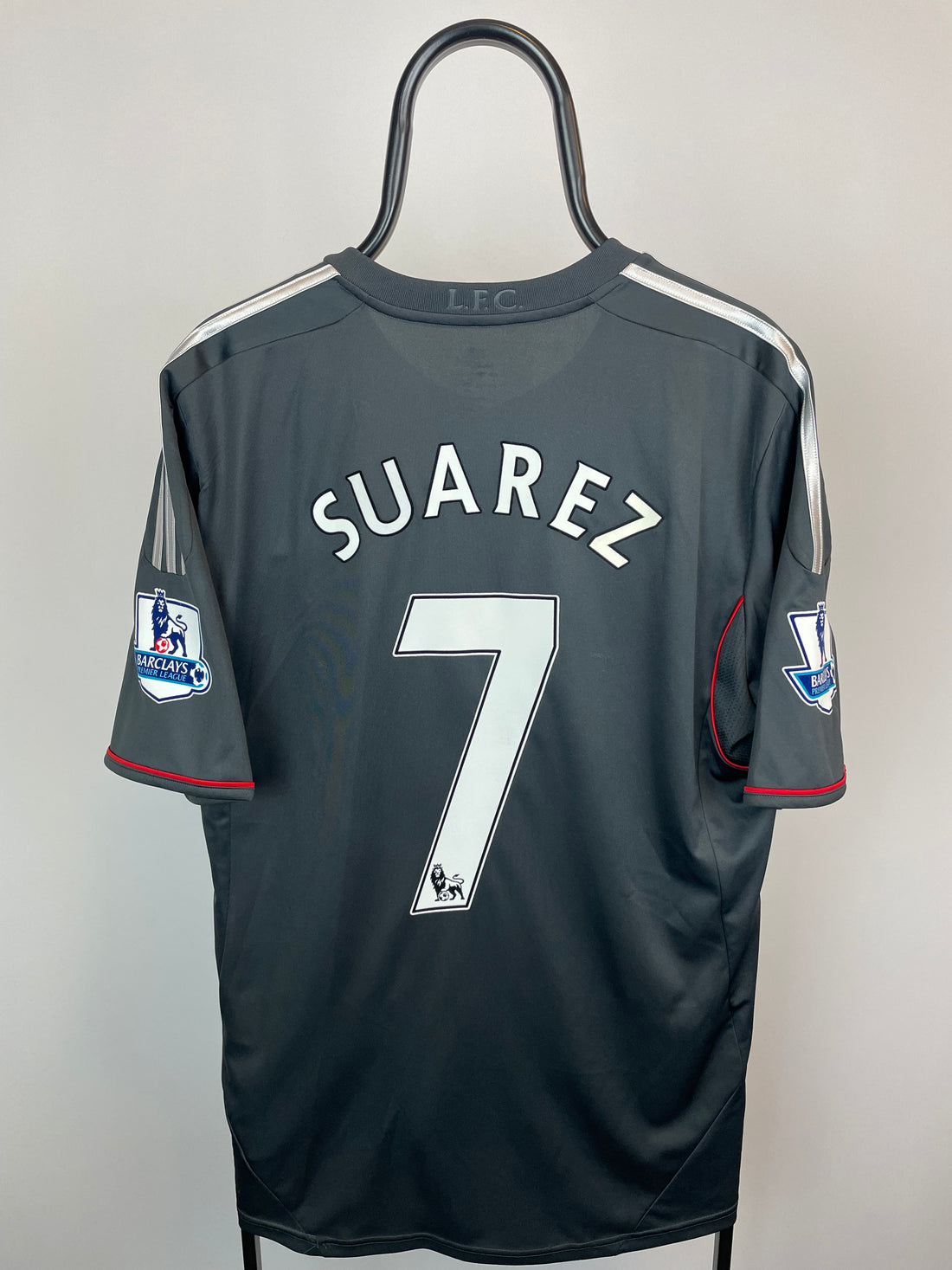 Luis Suarez Liverpool 11/12 udebanetrøje - L