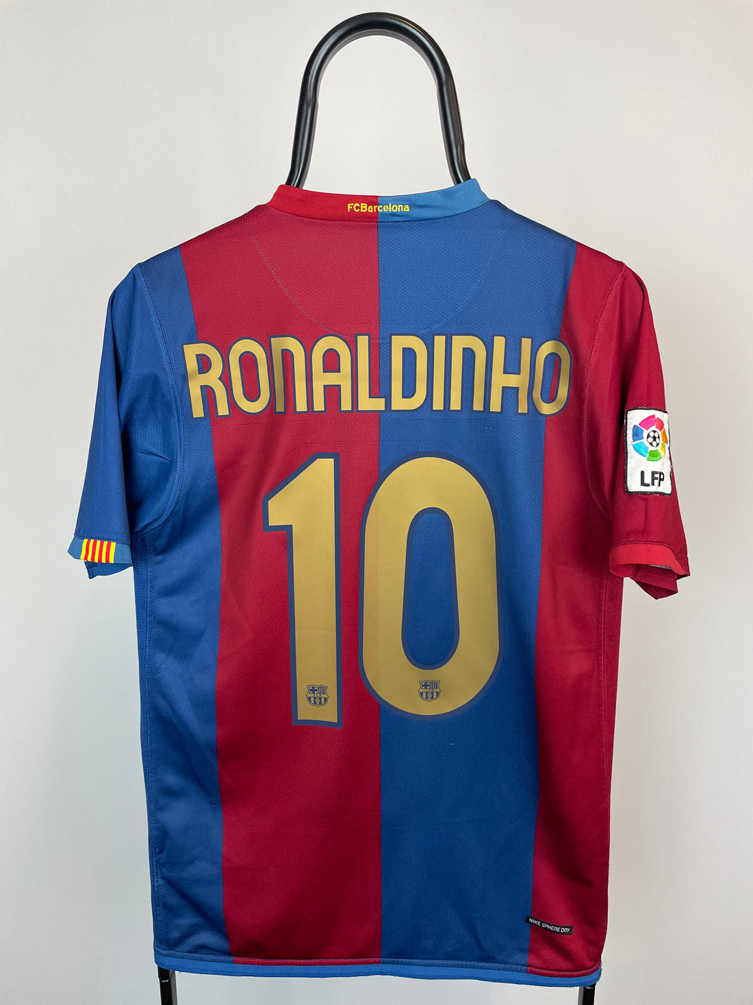 Ronaldinho FC Barcelona 06/07 hjemmebanetrøje - S