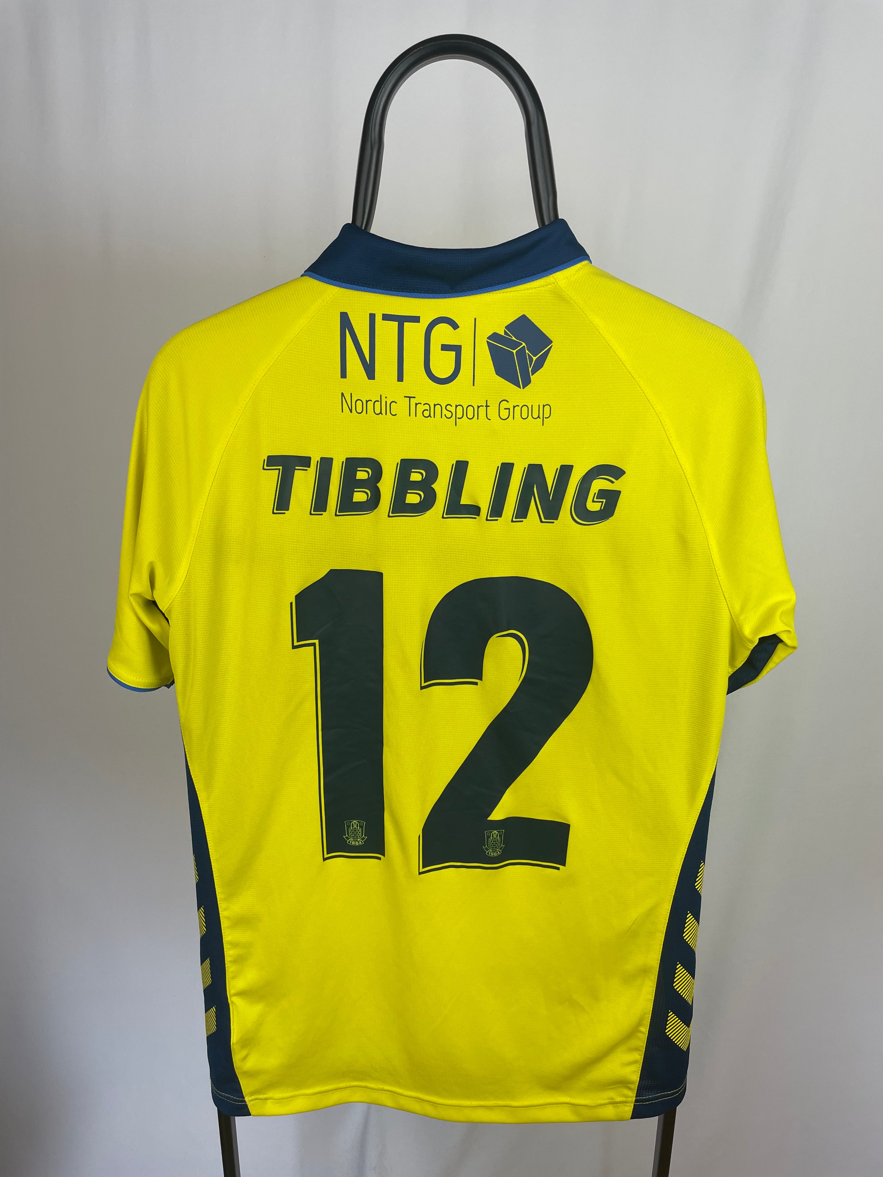 Simon Tibling Brøndby 19/20 hjemmebanetrøje - M