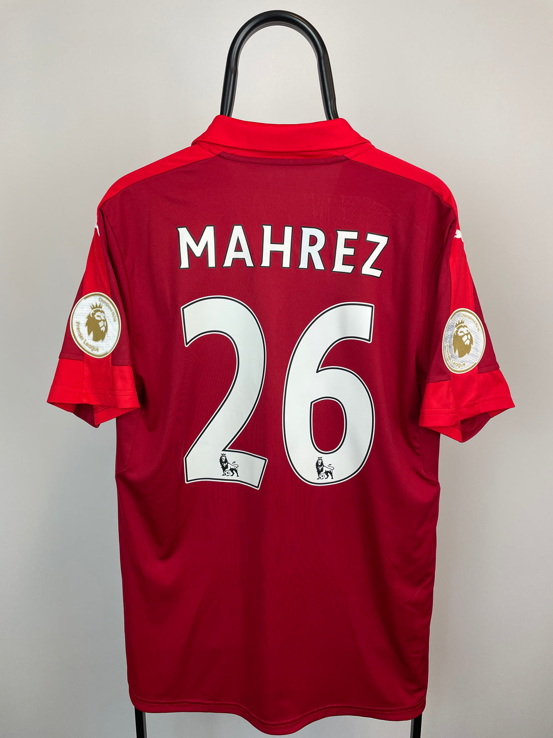 Riyad Mahrez Leicester City 16/17 udebanetrøje - L